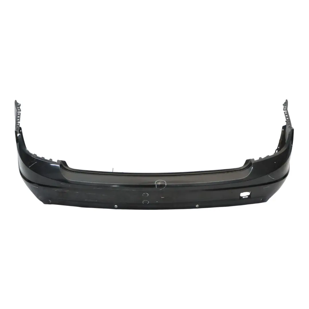 Mercedes S204 Rear Bumper Trim Panel Cover Obsidian Black Metallic - 197 - SKU A2048809340-OB2 - Part number A2048809340