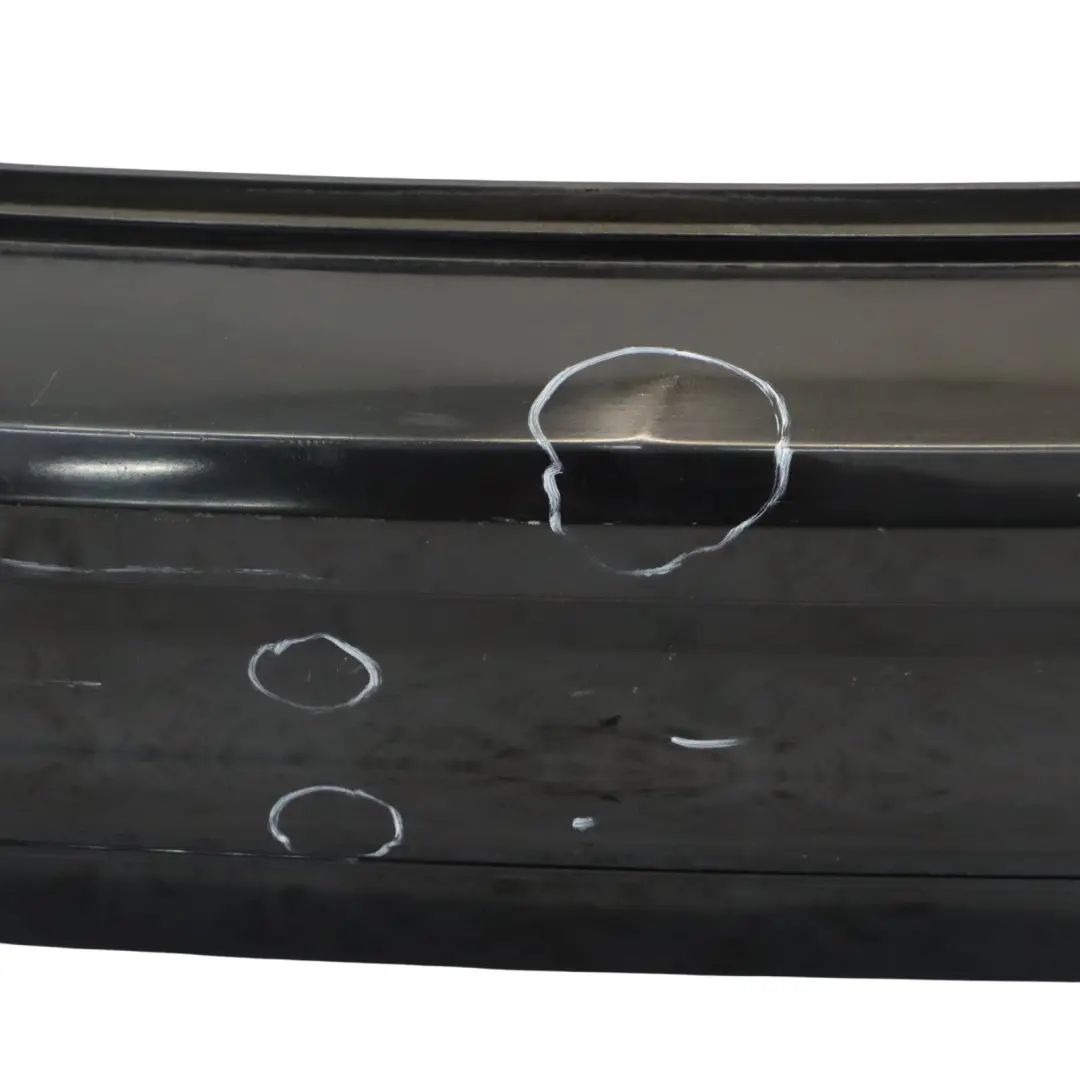 Mercedes S204 Zderzak Tylny Obsidian Black Czarny Metalik - 197 - SKU A2048809340-OB2 - Numer Części A2048809340