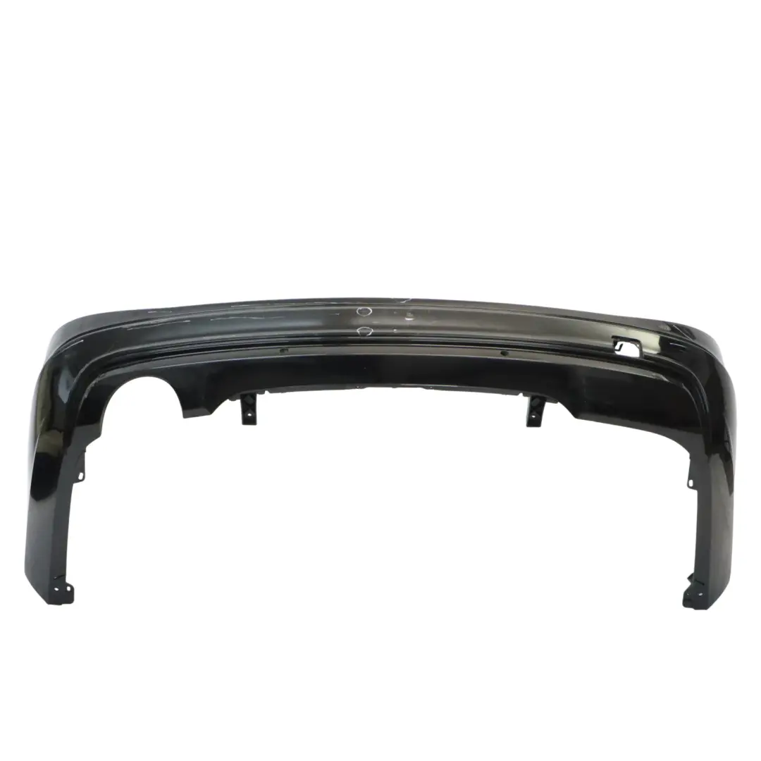 Bumper Trim Panel Cover Obsidian Black Metallic - 197 to Mercedes S204 Rear with Part number A2048809340 Mercedes S204 Rear Bumper Trim Panel Cover Obsidian Black Metallic - 197 - SKU A2048809340-OB2 - Part number A2048809340