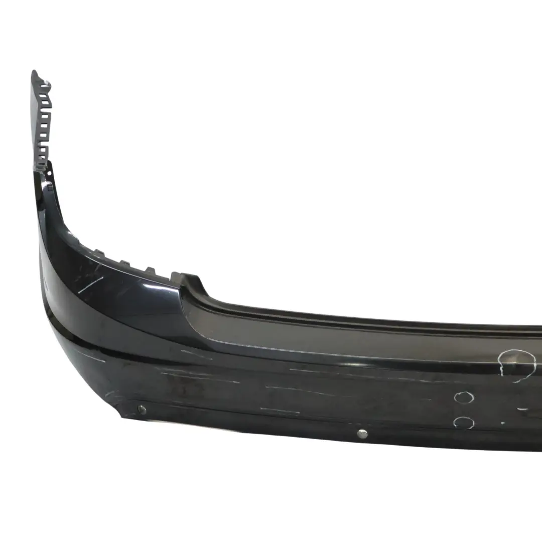 Mercedes S204 Zderzak Tylny Obsidian Black Czarny Metalik - 197 - SKU A2048809340-OB2 - Numer Części A2048809340