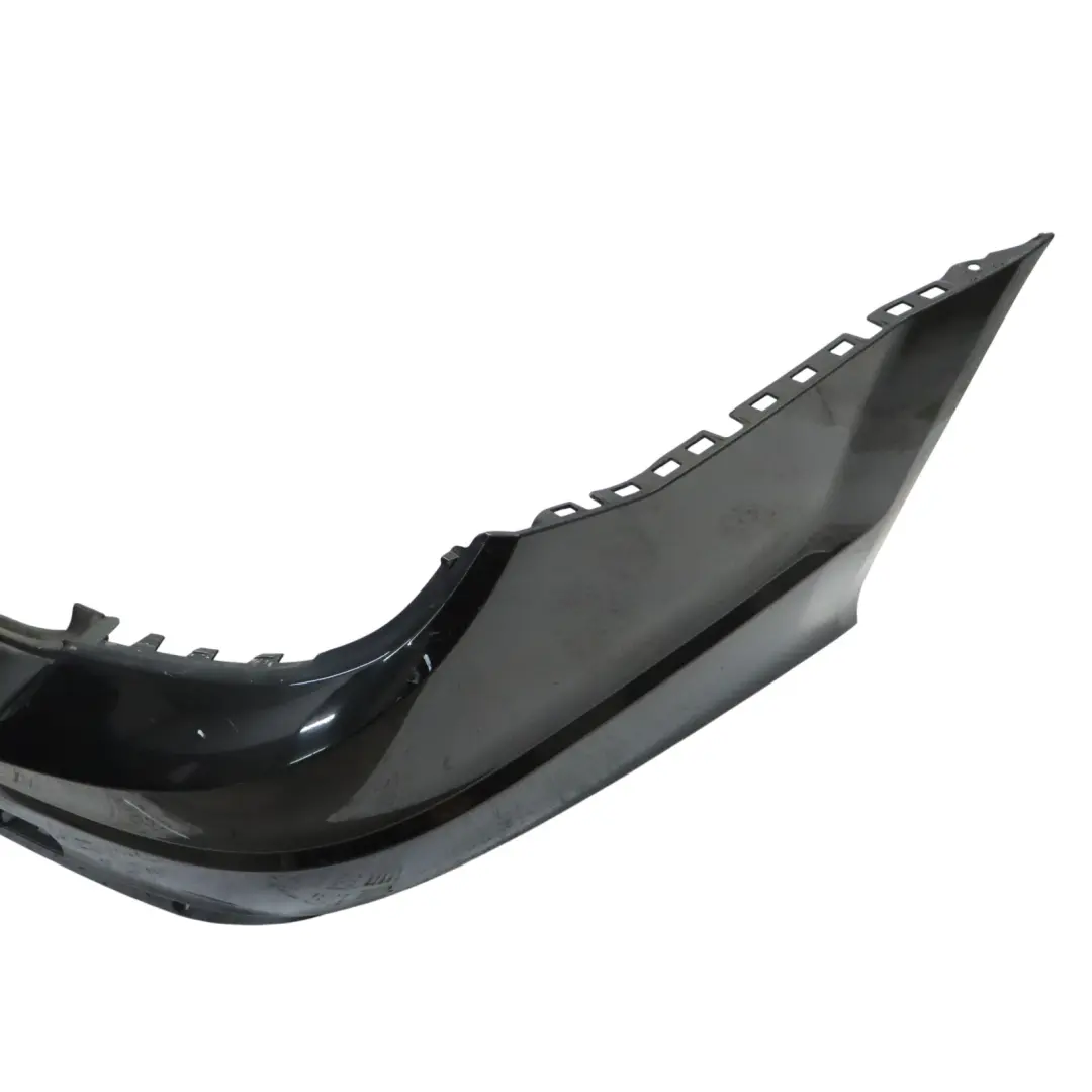 Bumper Trim Panel Cover Obsidian Black Metallic - 197 to Mercedes S204 Rear with Part number A2048809340 Mercedes S204 Rear Bumper Trim Panel Cover Obsidian Black Metallic - 197 - SKU A2048809340-OB2 - Part number A2048809340