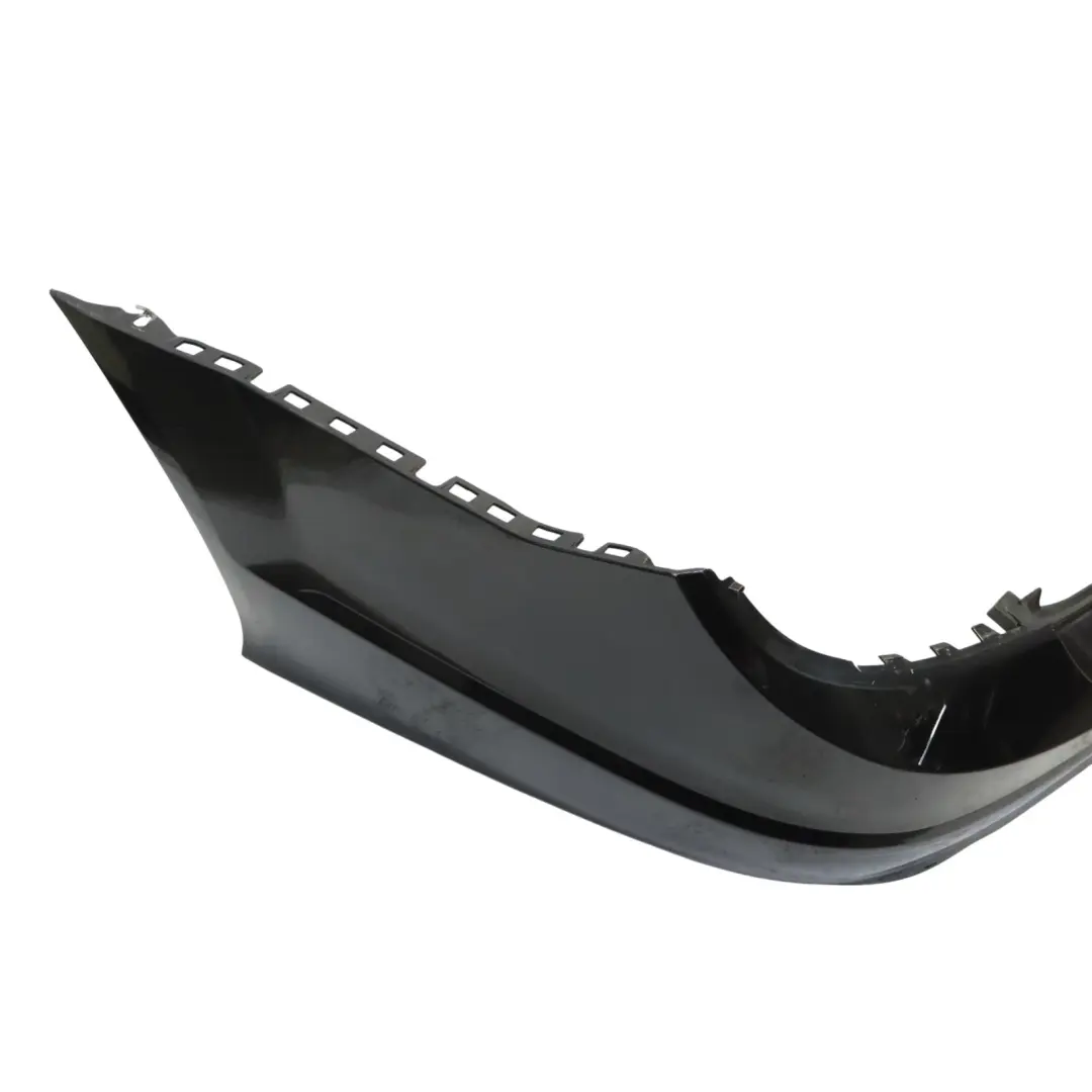 Mercedes S204 Rear Bumper Trim Panel Cover Obsidian Black Metallic - 197 - SKU A2048809340-OB2 - Part number A2048809340