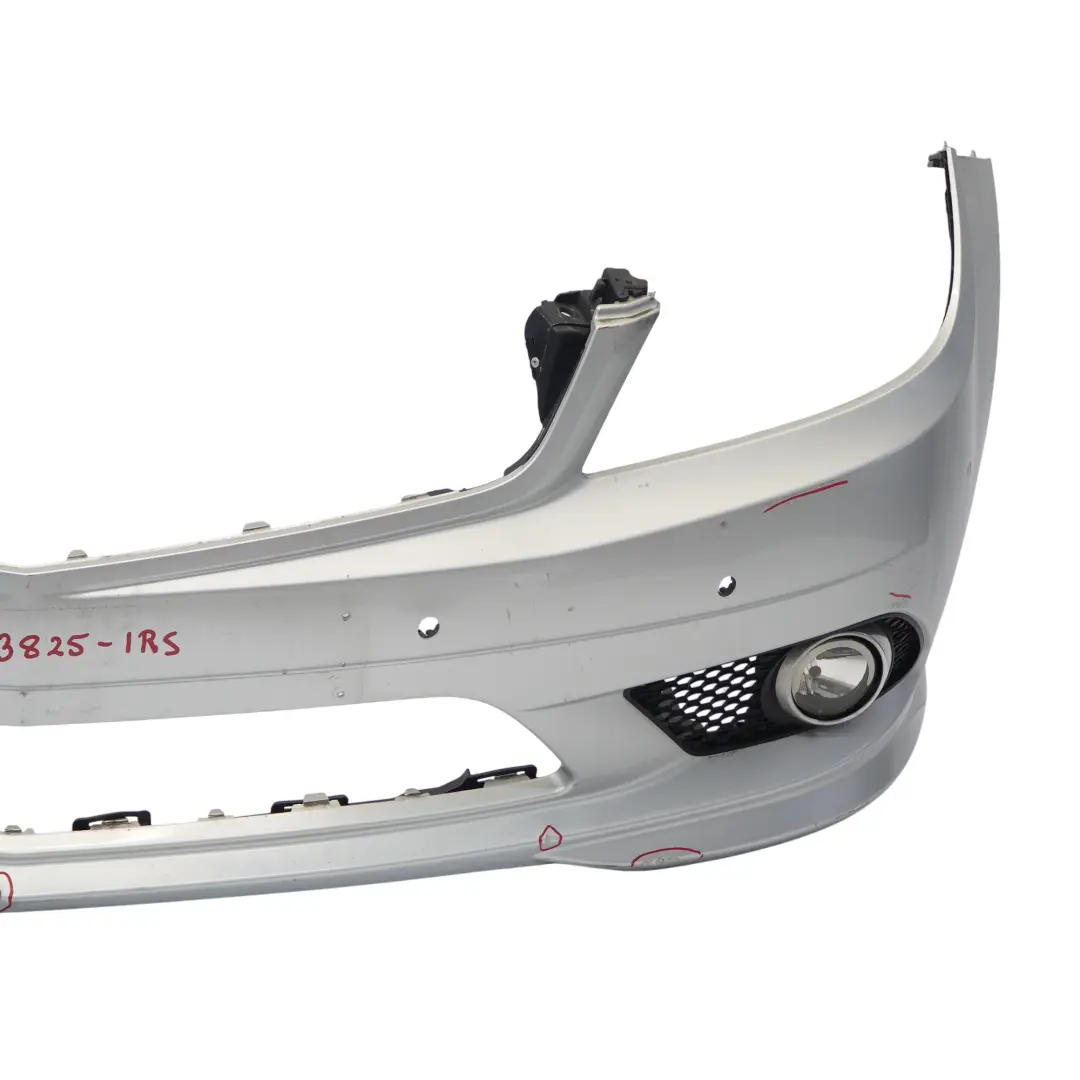Mercedes W204 Zderzak Przedni AMG Parktronic Iridium Silver Srebrny - 775 - SKU A2048853825-IRS - Numer Części A2048853825