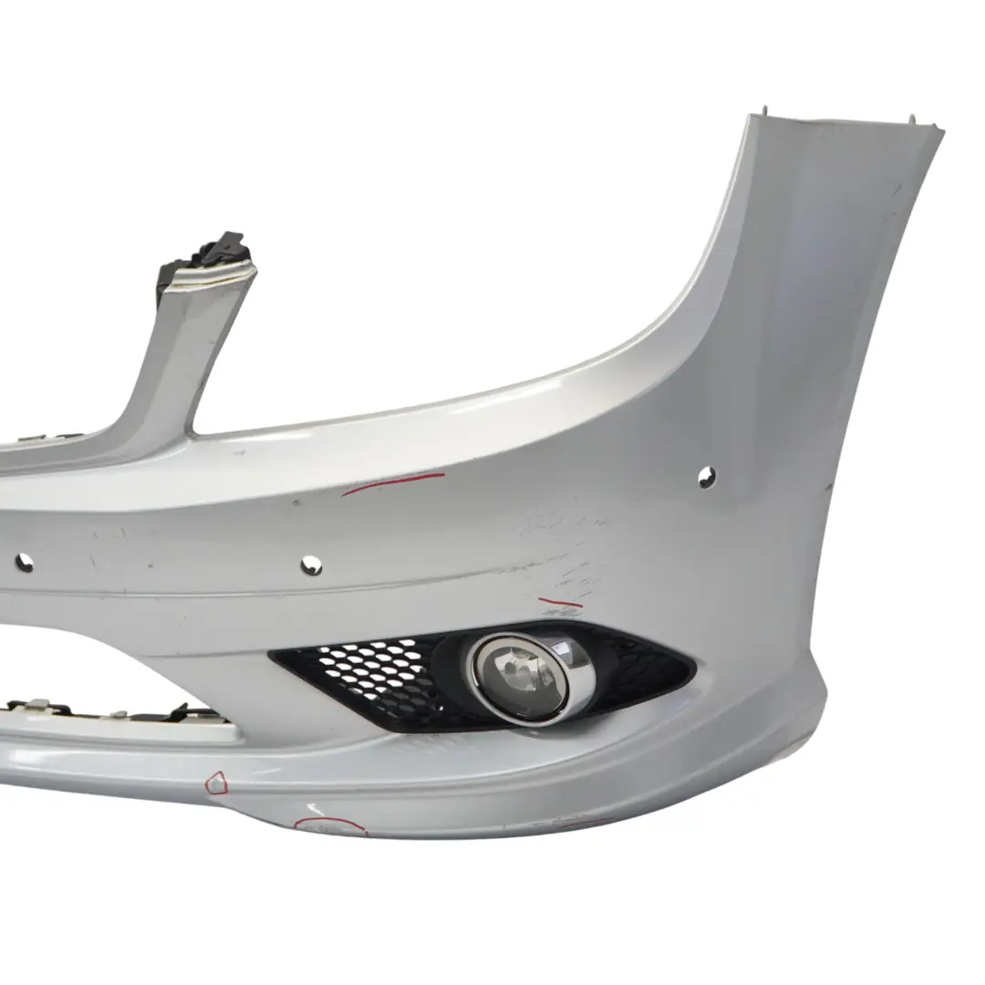 Mercedes W204 Zderzak Przedni AMG Parktronic Iridium Silver Srebrny - 775 - SKU A2048853825-IRS - Numer Części A2048853825