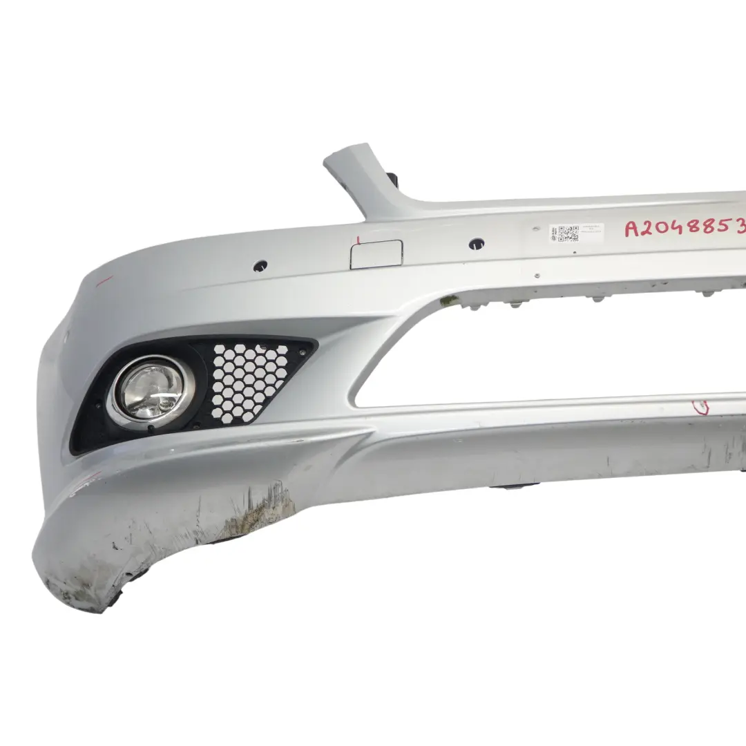 Zderzak Przedni AMG Parktronic Iridium Silver Srebrny - 775 do Mercedes W204 o numerze A2048853825 Mercedes W204 Zderzak Przedni AMG Parktronic Iridium Silver Srebrny - 775 - SKU A2048853825-IRS - Numer Części A2048853825