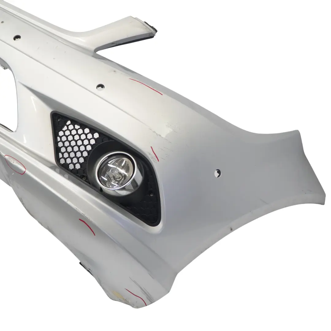 Front Bumper AMG Parktronic Trim Panel Cover Iridium Silver - 775 to Mercedes W204 with Part number A2048853825 Mercedes W204 Front Bumper AMG Parktronic Trim Panel Cover Iridium Silver - 775 - SKU A2048853825-IRS - Part number A2048853825