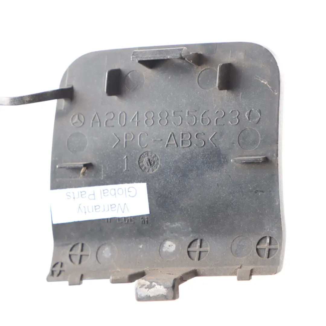 Towing Eye Cover Mercedes W204 Rear Bumper Alabandine Grey - 779 to with Part number A2048855623 Towing Eye Cover Mercedes W204 Rear Bumper Alabandine Grey - 779 - SKU A2048855623-ALG - Part number A2048855623