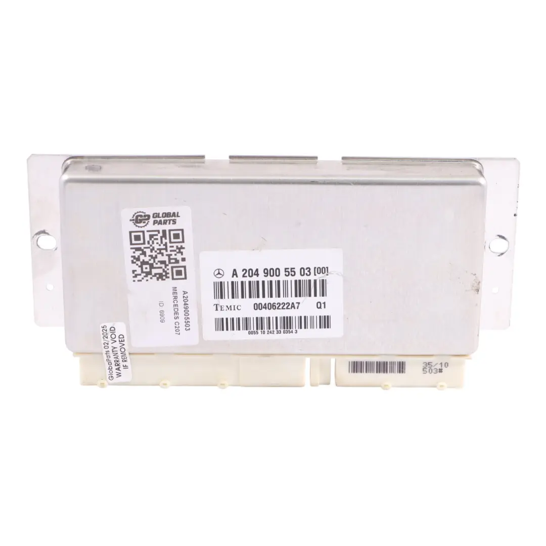 Mercedes C207 Complete Damper Adjustment Control Module ECU - SKU A2049005503 - Part number A2049005503