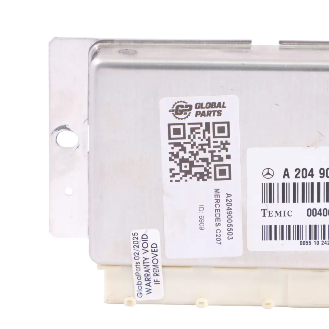 Mercedes C207 Module Commande De Réglage D'Amortisseur Complet ECU - SKU A2049005503 - Numéro de pièce A2049005503