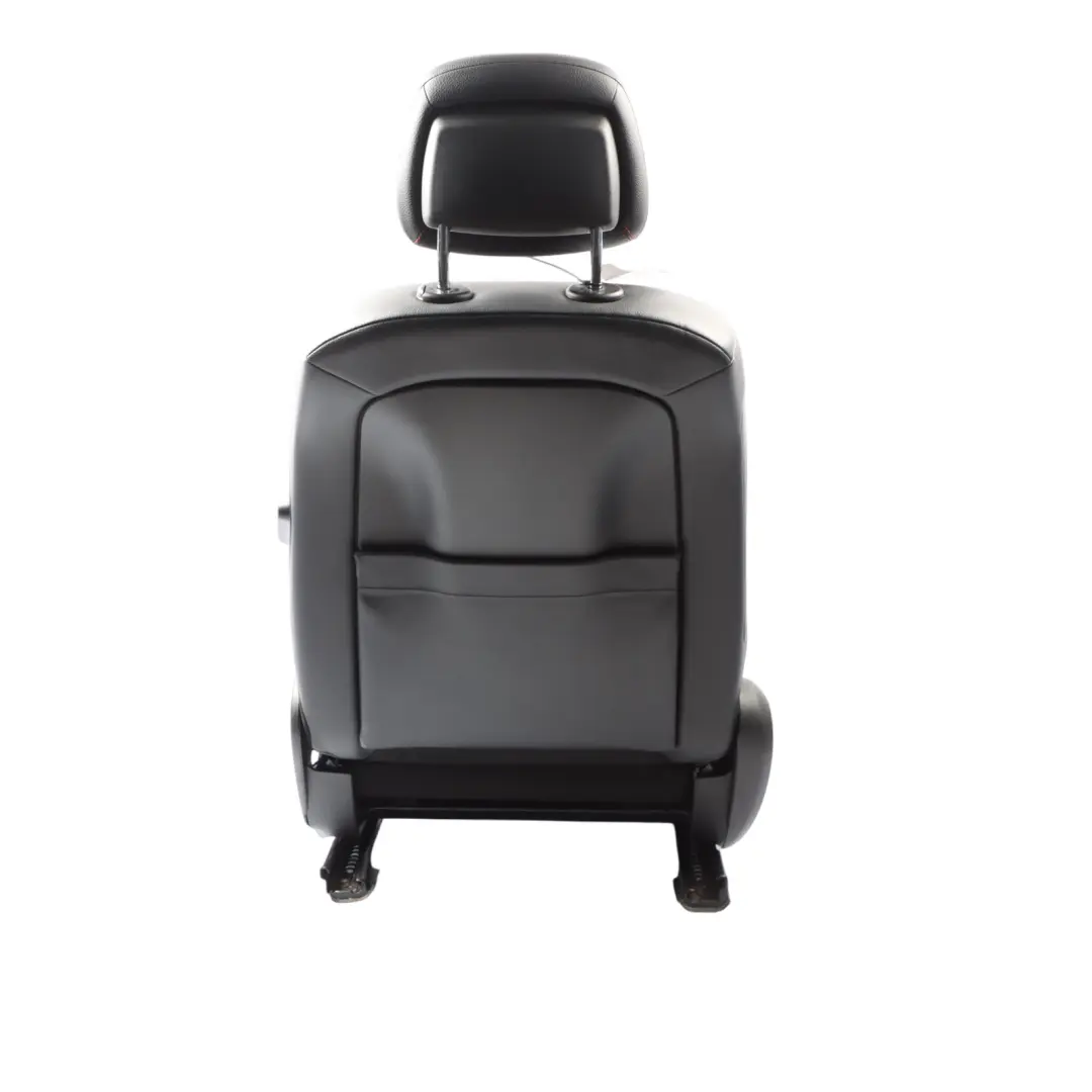 Mercedes W204 Seat Front Right O/S Heated Half Leather Black Red Stitching - SKU A2049100206-1 - Part number A2049100206