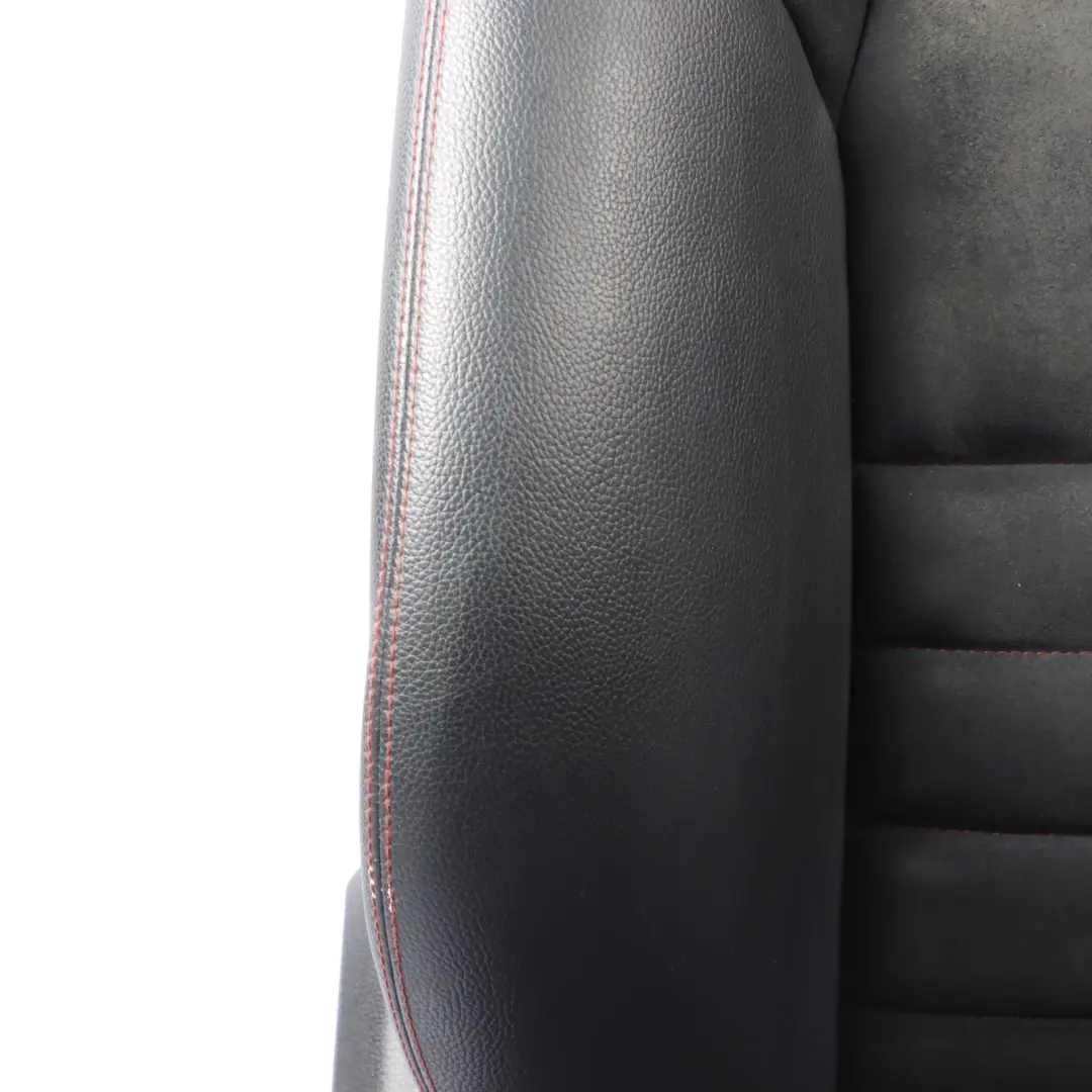 Front Right O/S Heated Half Leather Black Red Stitching to Mercedes W204 Seat with Part number A2049100206 Mercedes W204 Seat Front Right O/S Heated Half Leather Black Red Stitching - SKU A2049100206-1 - Part number A2049100206