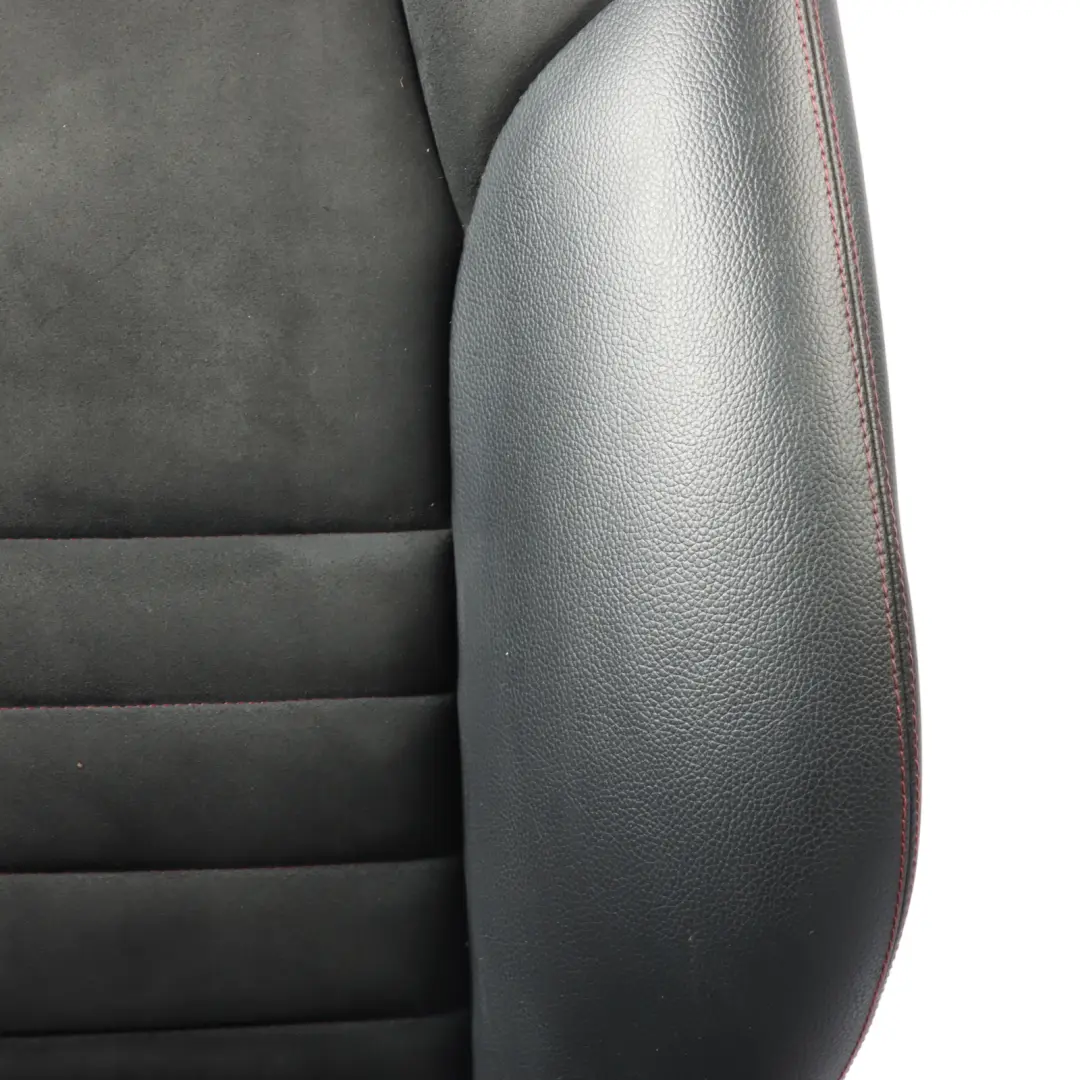 Front Right O/S Heated Half Leather Black Red Stitching to Mercedes W204 Seat with Part number A2049100206 Mercedes W204 Seat Front Right O/S Heated Half Leather Black Red Stitching - SKU A2049100206-1 - Part number A2049100206