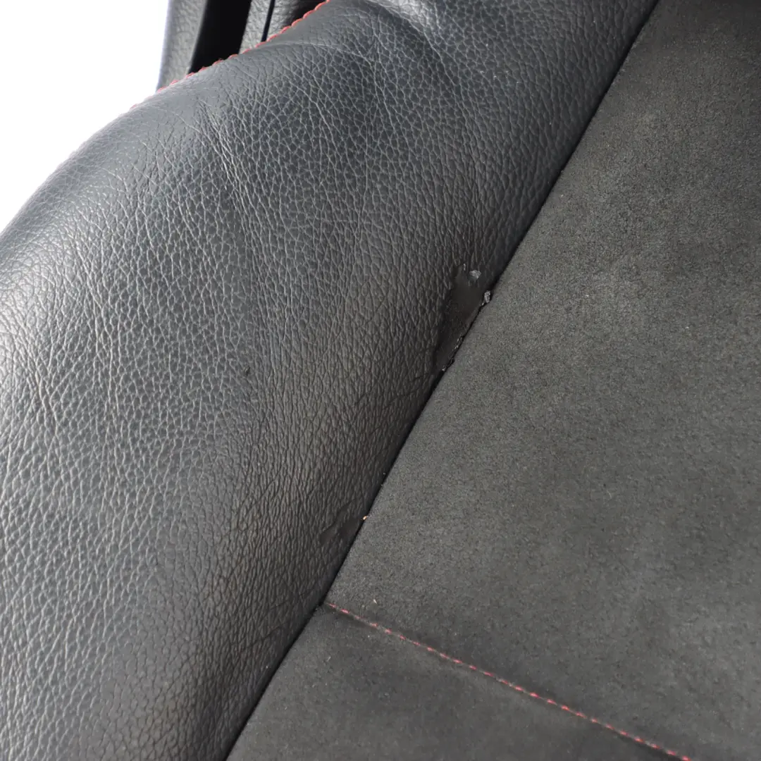 Front Right O/S Heated Half Leather Black Red Stitching to Mercedes W204 Seat with Part number A2049100206 Mercedes W204 Seat Front Right O/S Heated Half Leather Black Red Stitching - SKU A2049100206-1 - Part number A2049100206