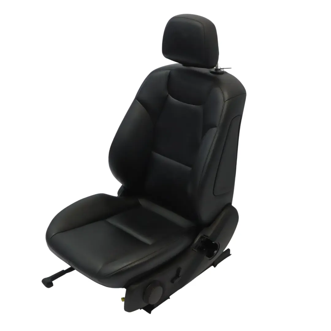 Mercedes W204 S204 Vorne Links Sitz Sport Leder Schwarz Interieur Elektrisch - SKU A2049104547-7 - Teilenummer A2049104547