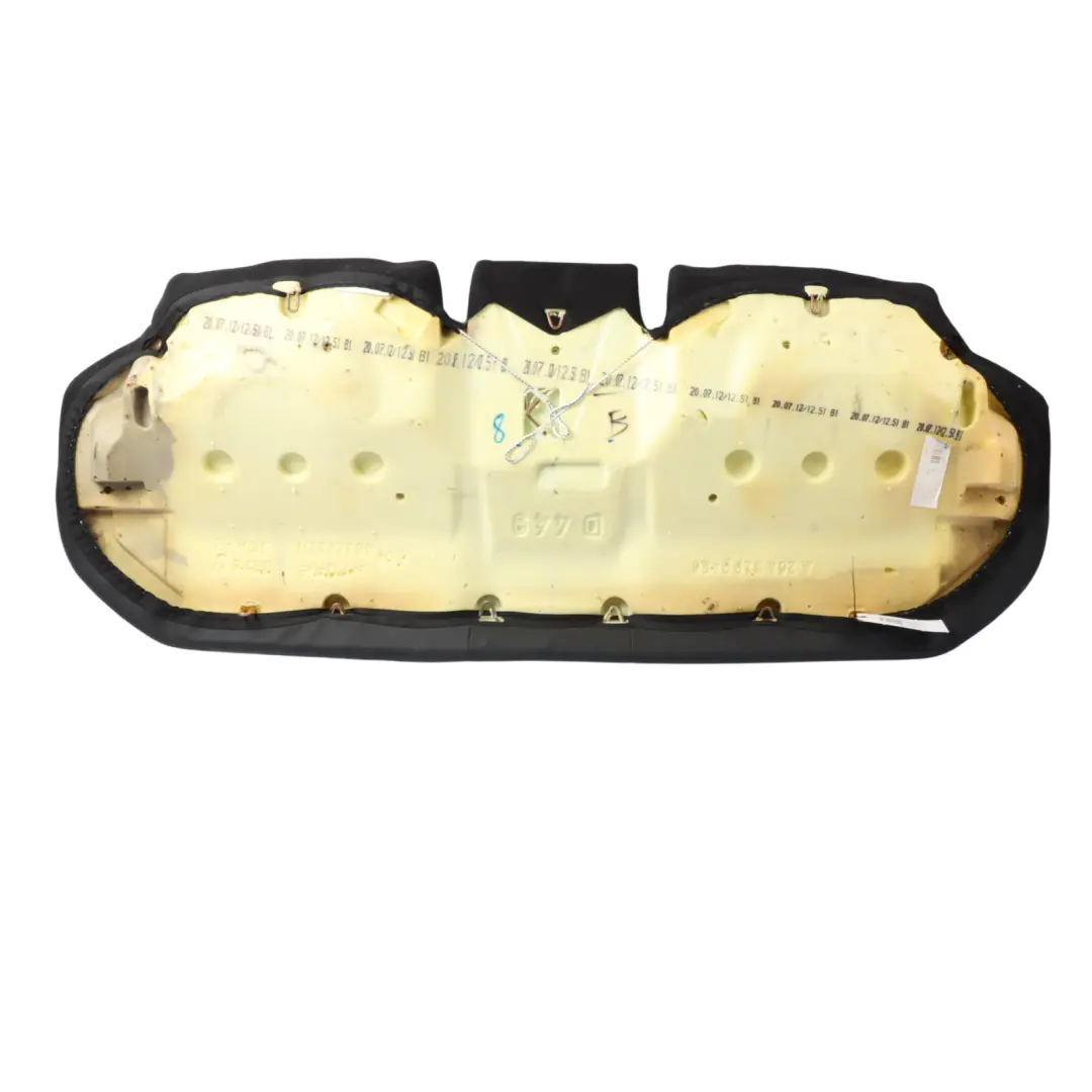 Mercedes W204 Rear Seat Bench Couch Cover Saloon Imitation Leather Black - SKU A2049200450-1 - Part number A2049200450