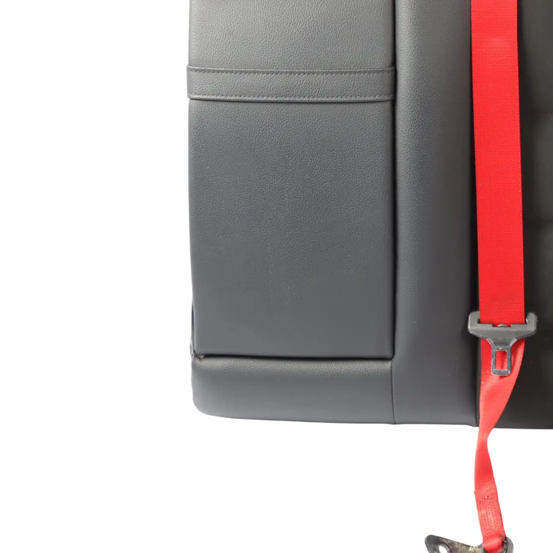 Backrest Rear Left N/S Cover Black Leather Microfibre to Mercedes W204 Seat with Part number A2049206501 Mercedes W204 Seat Backrest Rear Left N/S Cover Black Leather Microfibre - SKU A2049206501-1 - Part number A2049206501