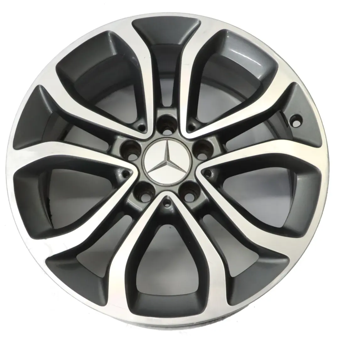 Rim Mercedes W205 Alloy Wheel Rim 5-double-spoke 17" 8J ET:54 Wheel - SKU A2054013900-1 - Part number A2054013900