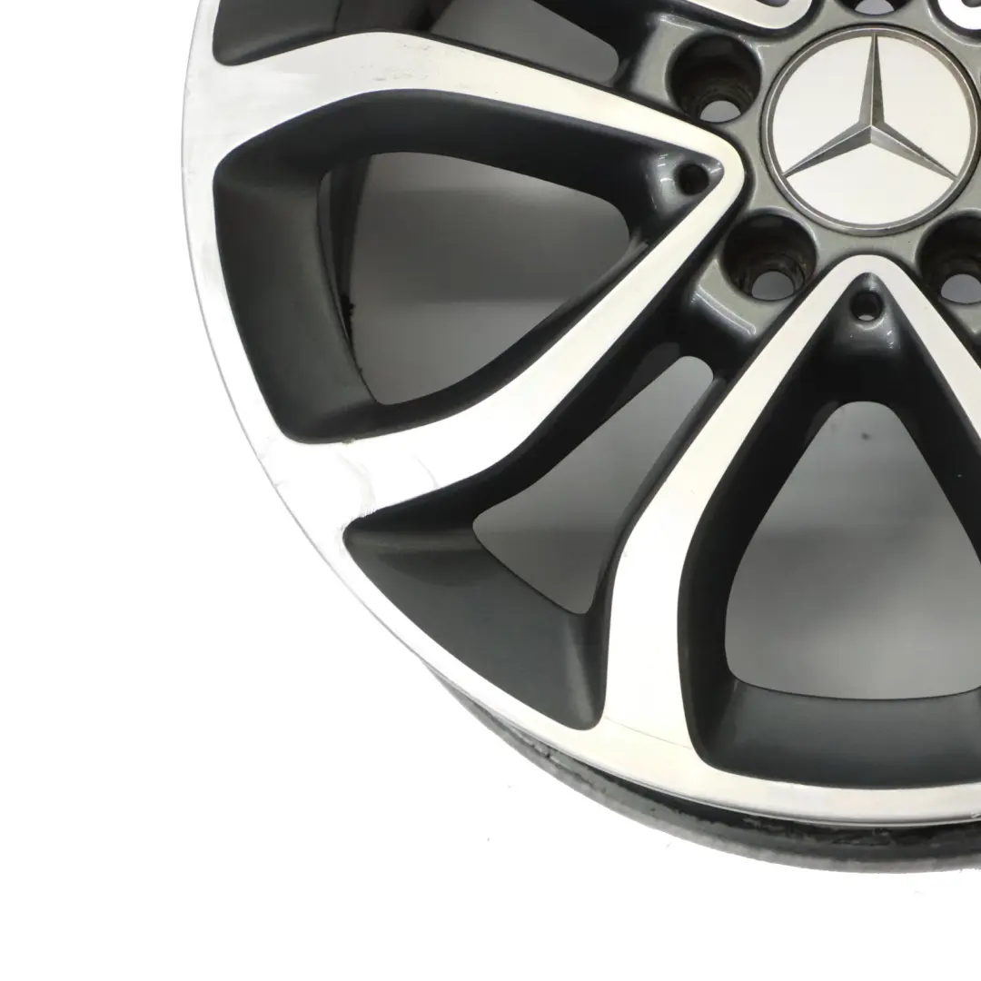 Cerchio Mercedes W205 Cerchio in lega a 5 doppie razze 17" 8J ET:54 per con numero di parte A2054013900 Cerchio Mercedes W205 Cerchio in lega a 5 doppie razze 17" 8J ET:54 - SKU A2054013900-1 - Numero di parte A2054013900