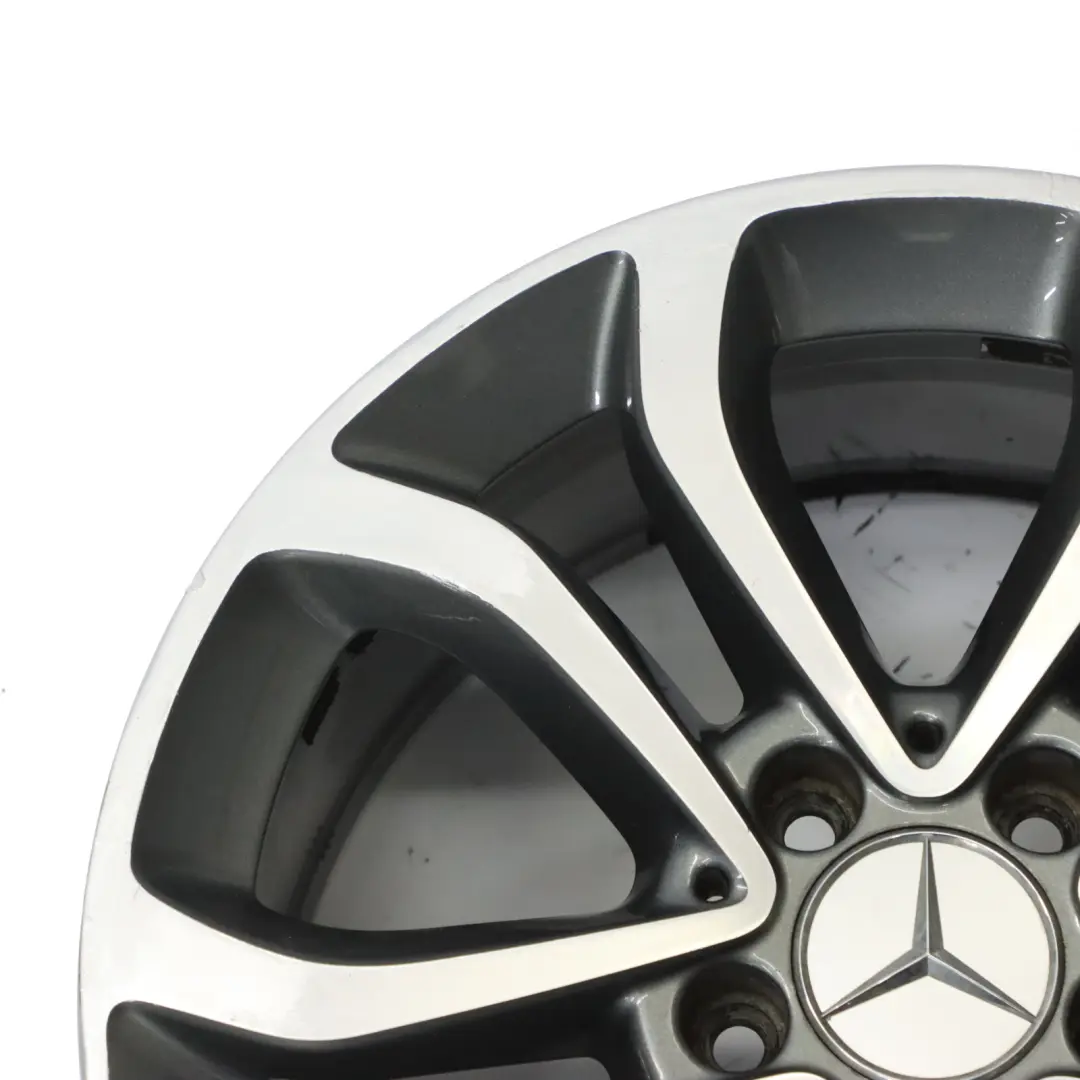 Felge Mercedes W205 Leichtmetallfelge 5-Doppelspeiche 17" 8J ET:54 für mit Teilenummer A2054013900 Felge Mercedes W205 Leichtmetallfelge 5-Doppelspeiche 17" 8J ET:54 - SKU A2054013900-2 - Teilenummer A2054013900