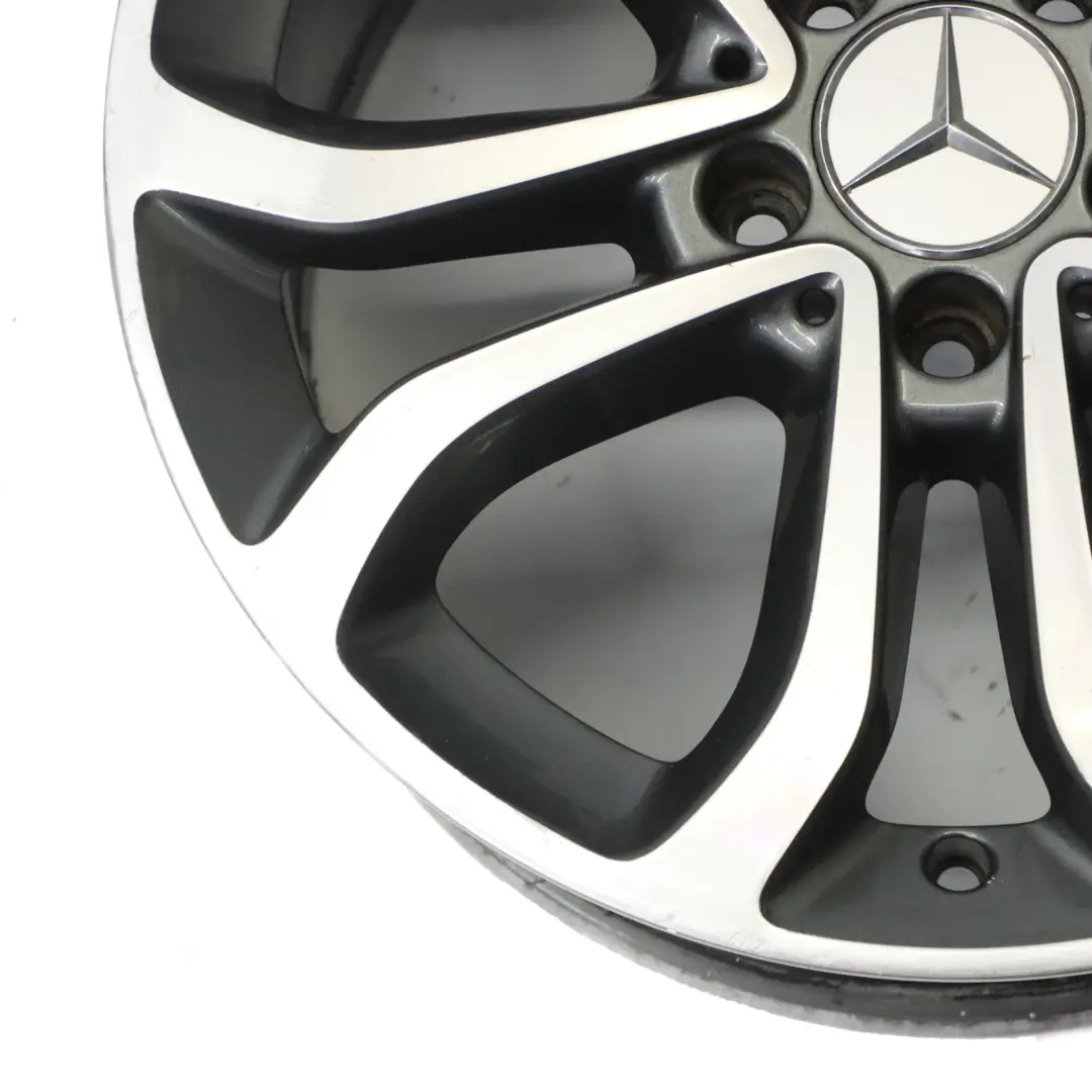 Jante Mercedes W205 Jante en alliage à 5 rayons doubles 17" 8J ET:54 pour à propos du numéro de pièce A2054013900 Jante Mercedes W205 Jante en alliage à 5 rayons doubles 17" 8J ET:54 - SKU A2054013900-2 - Numéro de pièce A2054013900