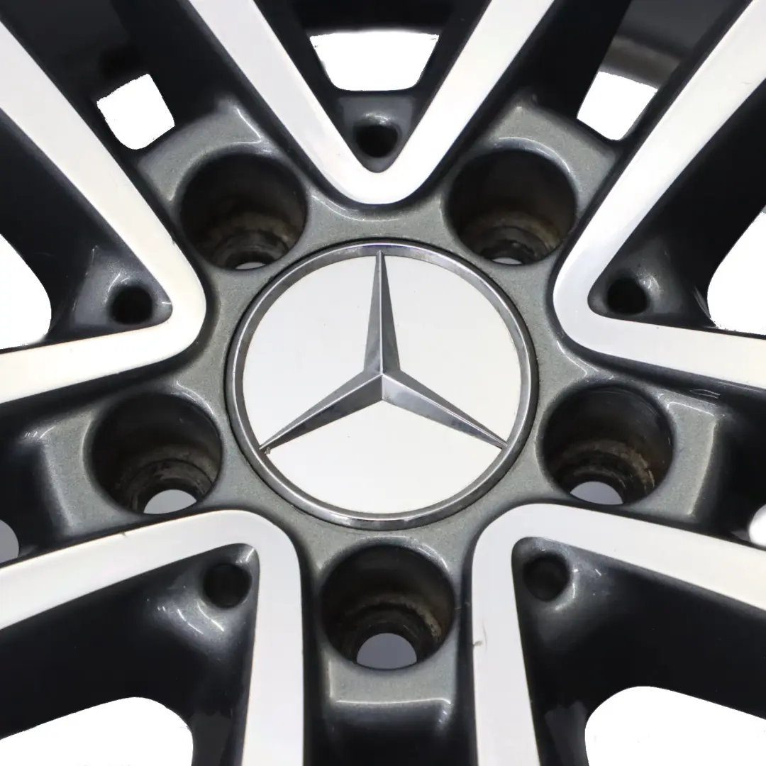 Rim Mercedes W205 Alloy Wheel Rim 5-double-spoke 17" 8J ET:54 Wheel - SKU A2054013900-2 - Part number A2054013900