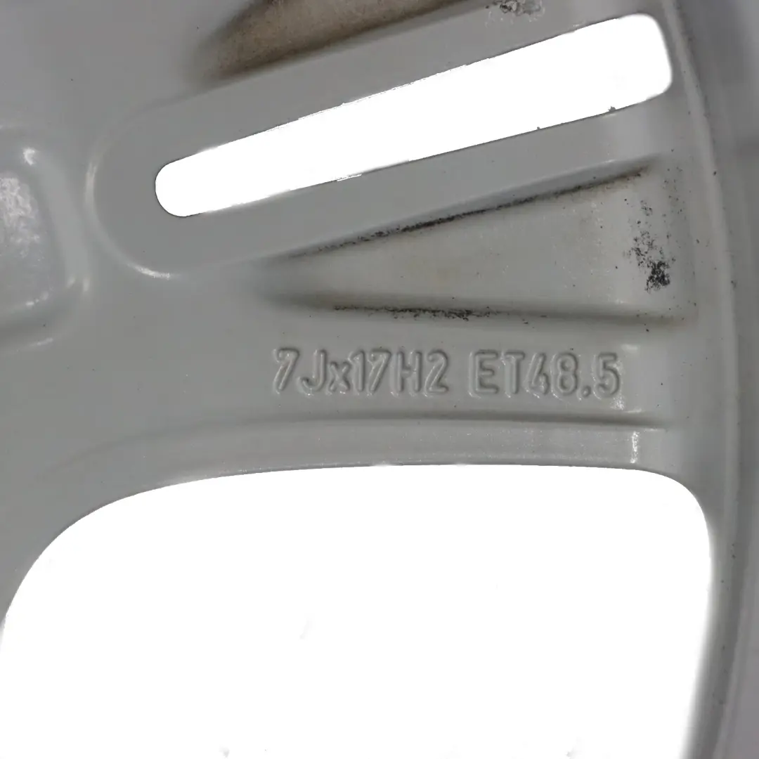 Mercedes W205 Silver Wheel Alloy Rim 5 Double Spoke 17" 7J ET:48,5 - SKU A2054014300-3 - Part number A2054014300