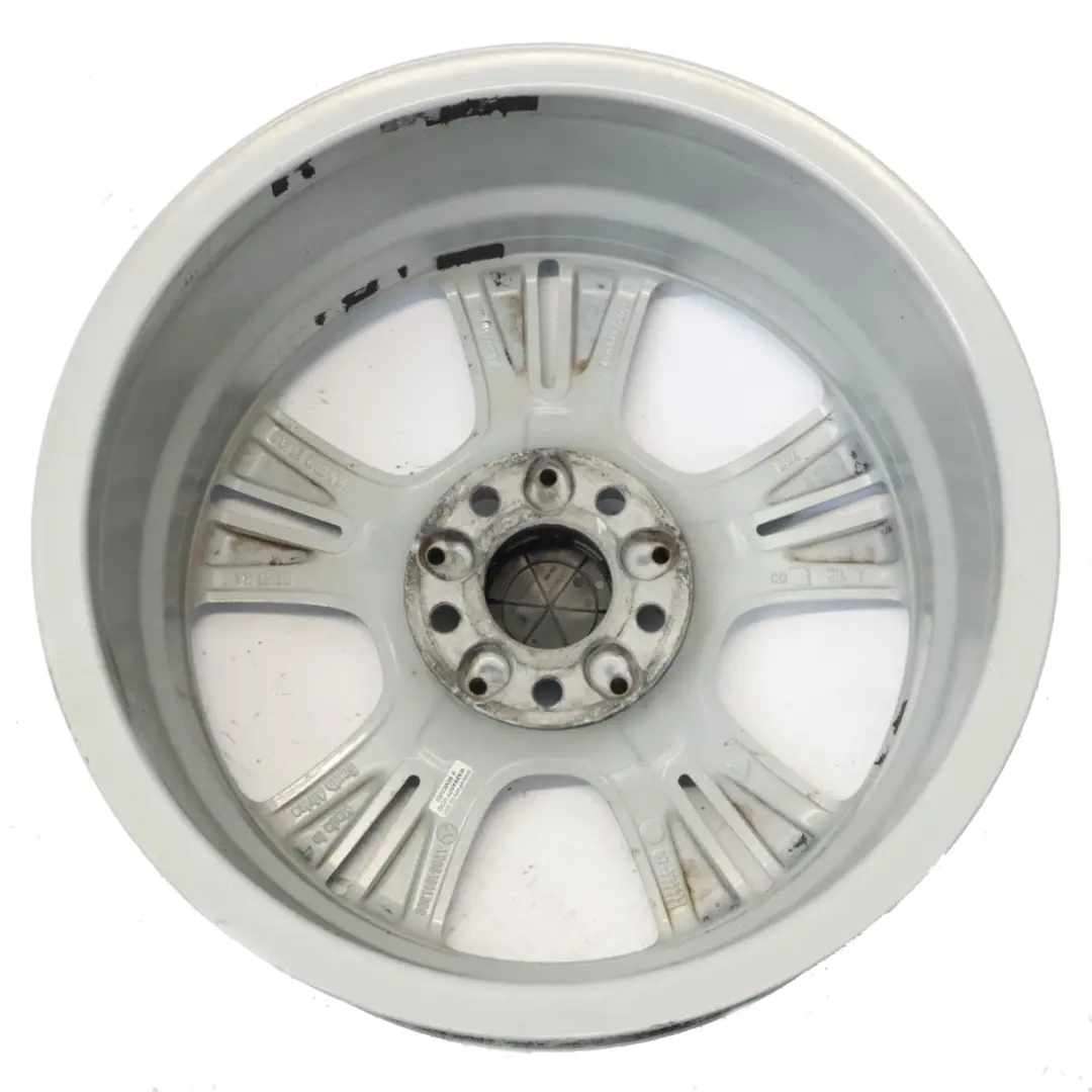 Alloy Rim 5 Double Spoke 17" 7J ET:48,5 to Mercedes W205 Silver Wheel with Part number A2054014300 Mercedes W205 Silver Wheel Alloy Rim 5 Double Spoke 17" 7J ET:48,5 - SKU A2054014300-4 - Part number A2054014300
