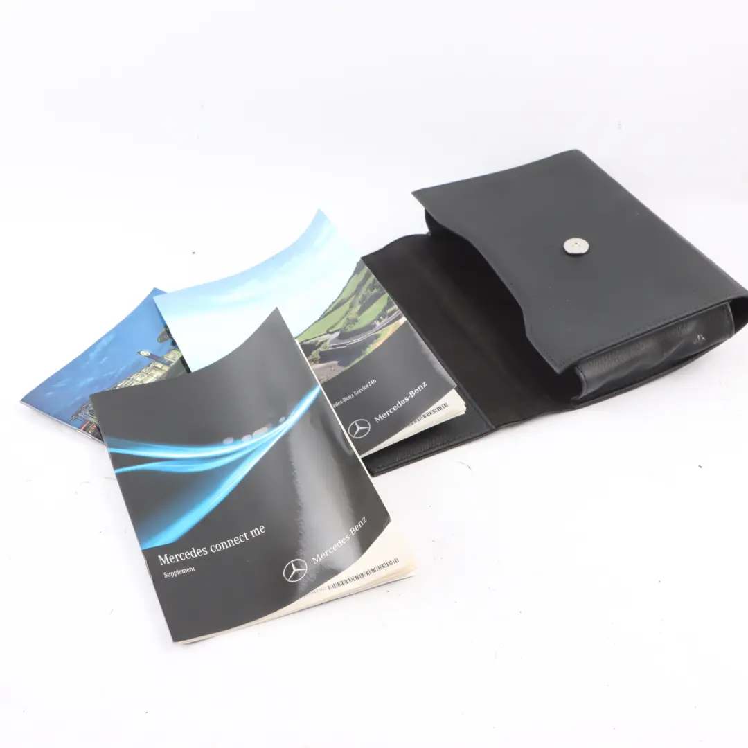 Owner's Handbook Book Instruction Booklet Manual Wallet Case Set to Mercedes W205 with Part number A2055846806 Mercedes W205 Owner's Handbook Book Instruction Booklet Manual Wallet Case Set - SKU A2055846806 - Part number A2055846806