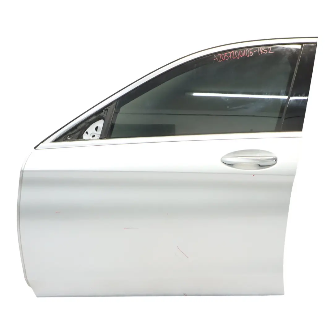 Mercedes W205 Drzwi Przednie Lewe Iridium Silver Srebrny Metalik - 775 - SKU A2057200105-IRS2 - Numer Części A2057200105