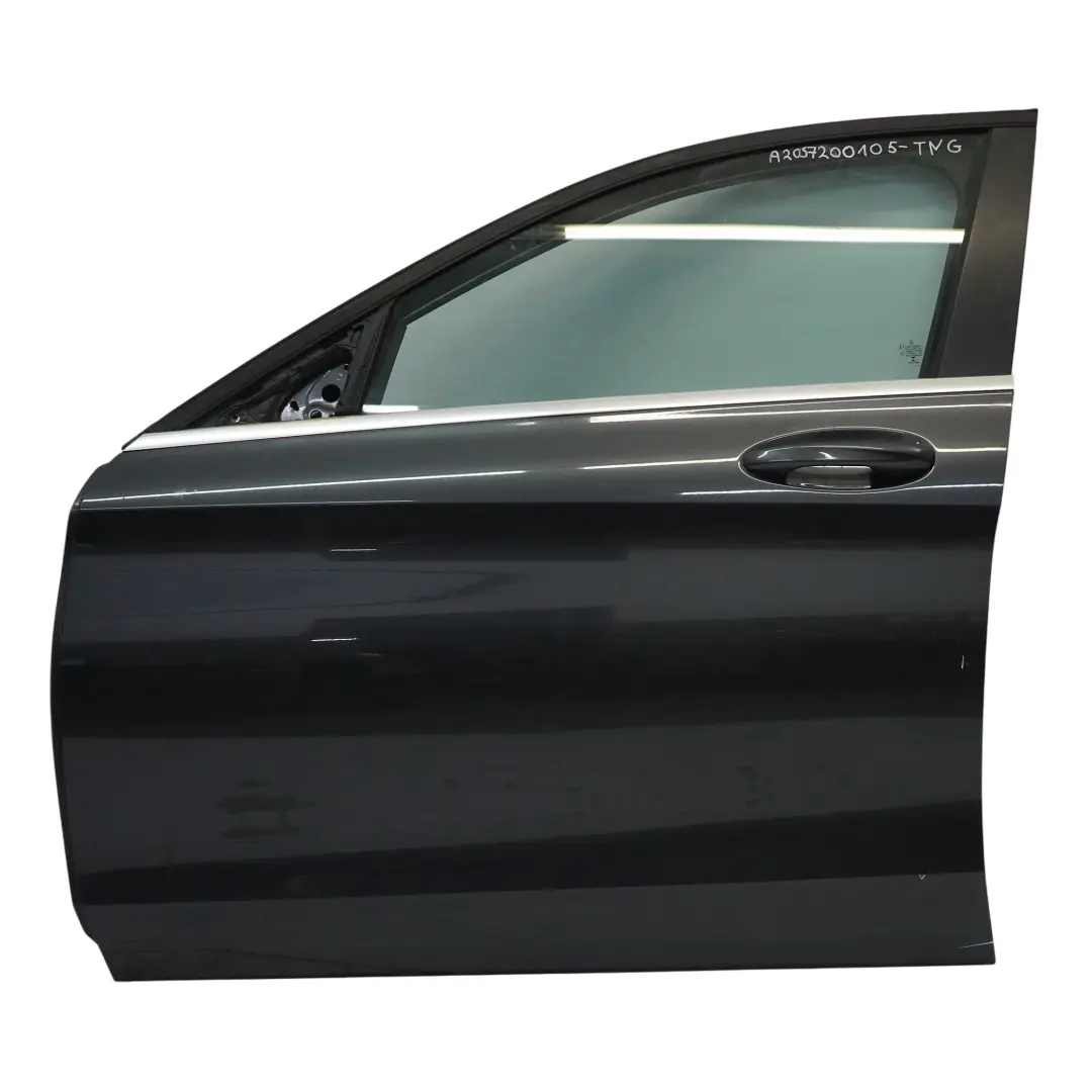 Mercedes W205 Door Front Left N/S Tenorite Grey Metallic - 755 - SKU A2057200105-TNG - Part number A2057200105
