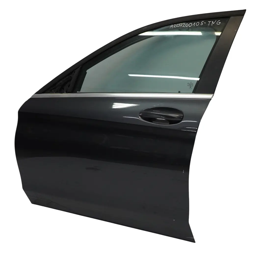 Mercedes W205 Tür Vorne Links Tenoritgrau Metallic - 755 - SKU A2057200105-TNG - Teilenummer A2057200105