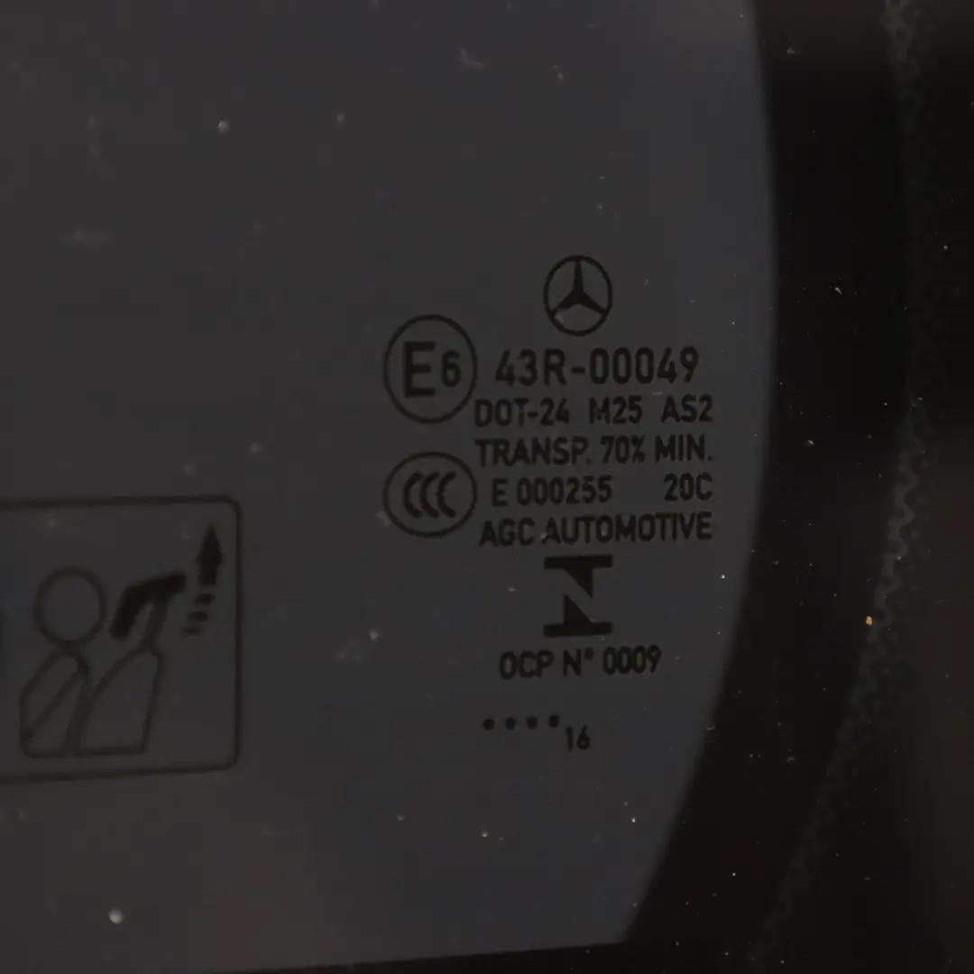 Mercedes W205 Door Rear Left N/S Iridium Silver Metallic - 775 - SKU A2057300105-IRS1 - Part number A2057300105