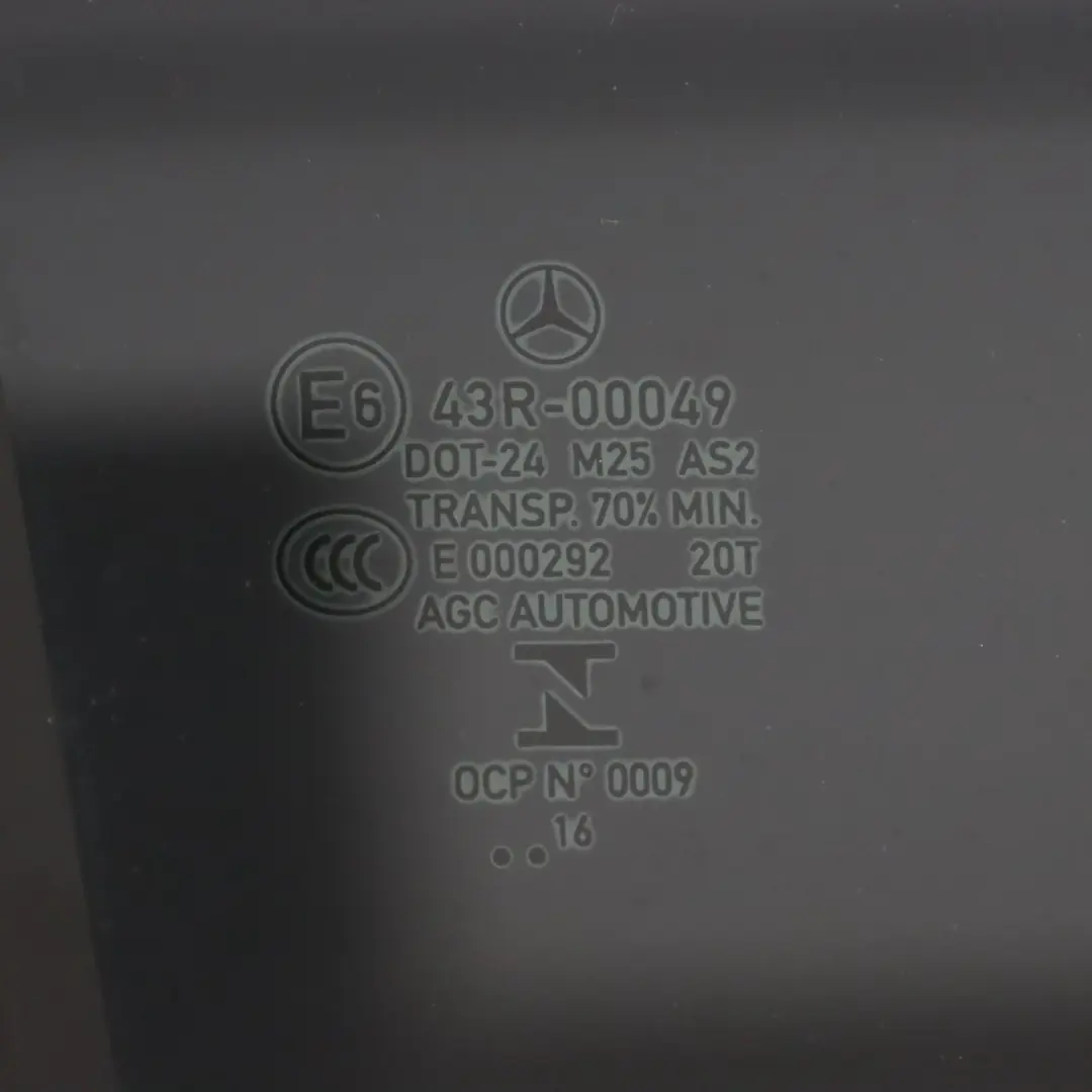 Mercedes W205 Door Rear Right O/S Iridium Silver Metallic - 775 - SKU A2057300205-IRS4 - Part number A2057300205