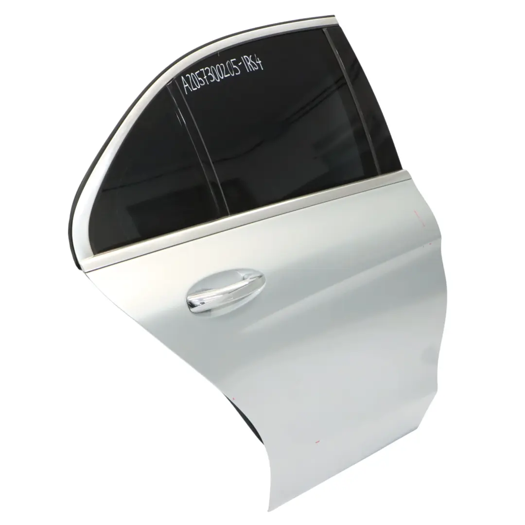 Tür Hinten Rechts Iridium Silber Metallic - 775 für Mercedes W205 mit Teilenummer A2057300205 Mercedes W205 Tür Hinten Rechts Iridium Silber Metallic - 775 - SKU A2057300205-IRS4 - Teilenummer A2057300205