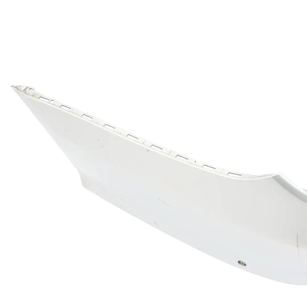 Bumper Trim Panel Hybrid AMG Iridium Silver Metallic - 775 to Mercedes W205 Rear with Part number A2058803247 Mercedes W205 Rear Bumper Trim Panel Hybrid AMG Iridium Silver Metallic - 775 - SKU A2058803247-IRS - Part number A2058803247