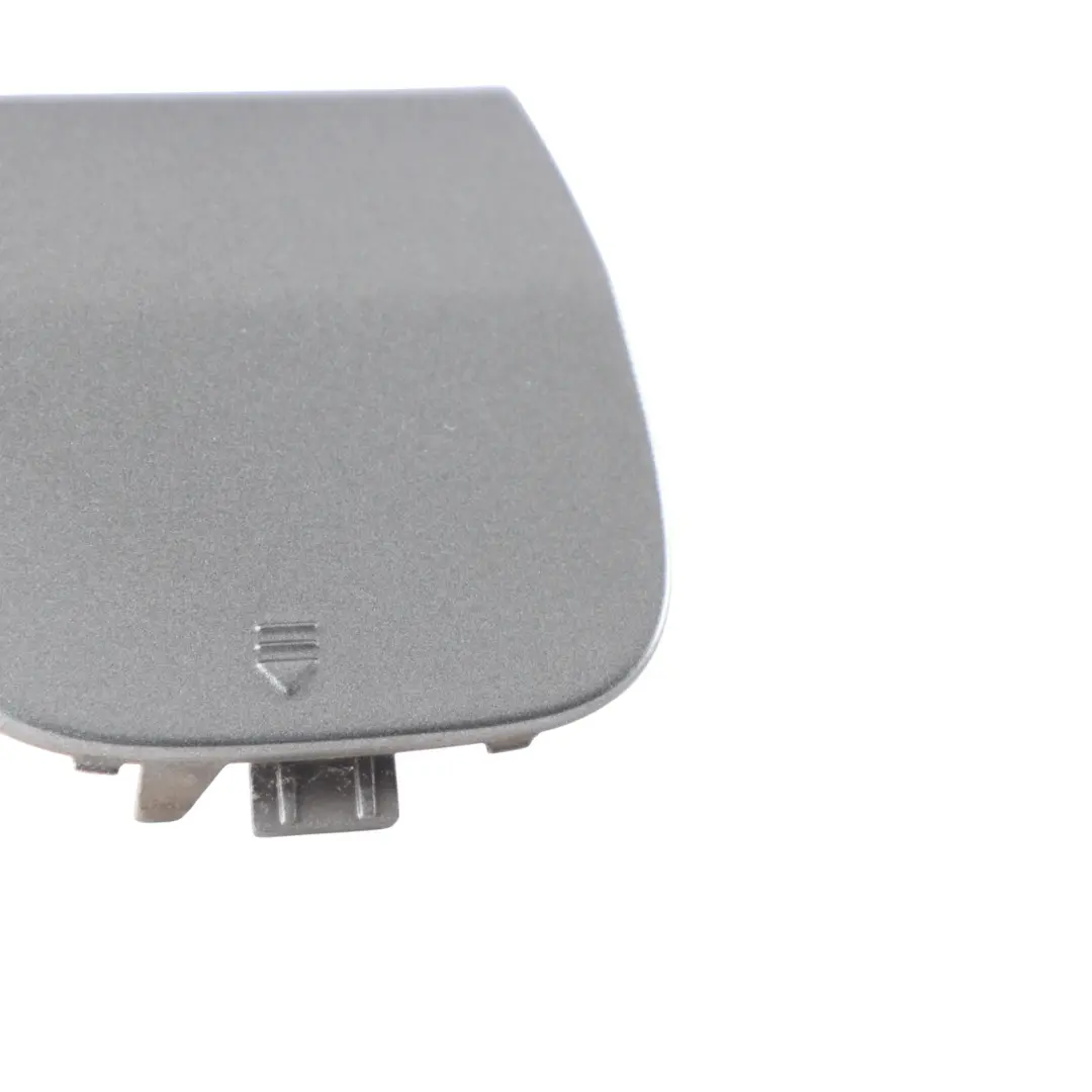 Bumper Tow Eye Hook Cover Cap Selenite Grey - 992 to Mercedes W205 Rear with Part number A2058851624 Mercedes W205 Rear Bumper Tow Eye Hook Cover Cap Selenite Grey - 992 - SKU A2058851624-SEL - Part number A2058851624