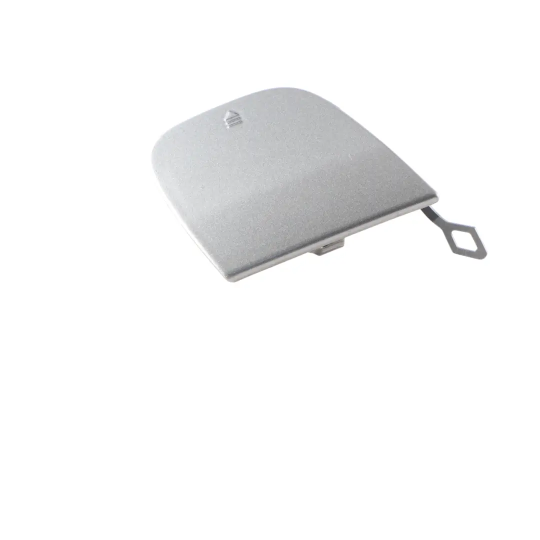 Bumper Tow Eye Hook Cover Cap Selenite Grey - 992 to Mercedes W205 Rear with Part number A2058851624 Mercedes W205 Rear Bumper Tow Eye Hook Cover Cap Selenite Grey - 992 - SKU A2058851624-SEL - Part number A2058851624