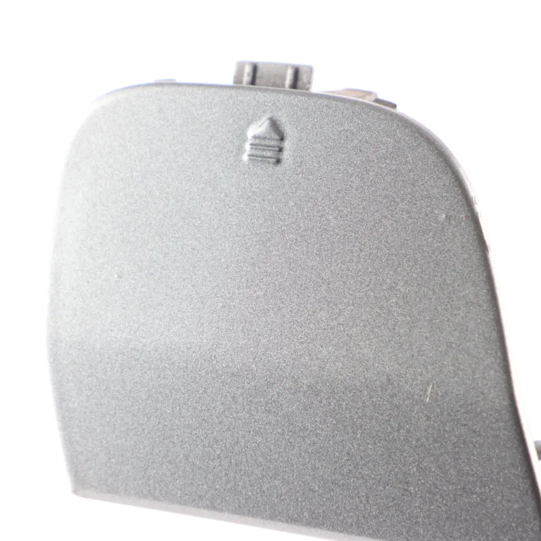 Bumper Tow Eye Hook Cover Cap Selenite Grey - 992 to Mercedes W205 Rear with Part number A2058851624 Mercedes W205 Rear Bumper Tow Eye Hook Cover Cap Selenite Grey - 992 - SKU A2058851624-SEL - Part number A2058851624