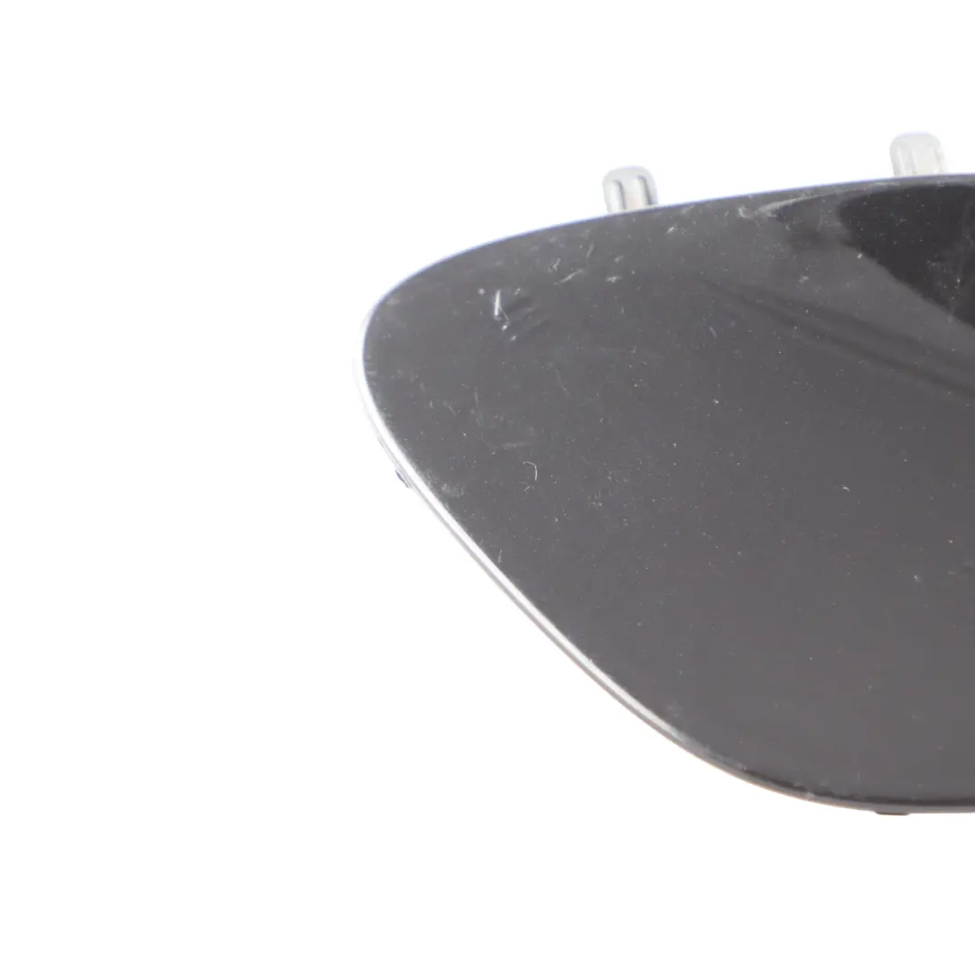 Mercedes C205 Front Bumper Towing Eye Trim Cover Obsidian Black-197 - SKU A2058856402-OB - Part number A2058856402