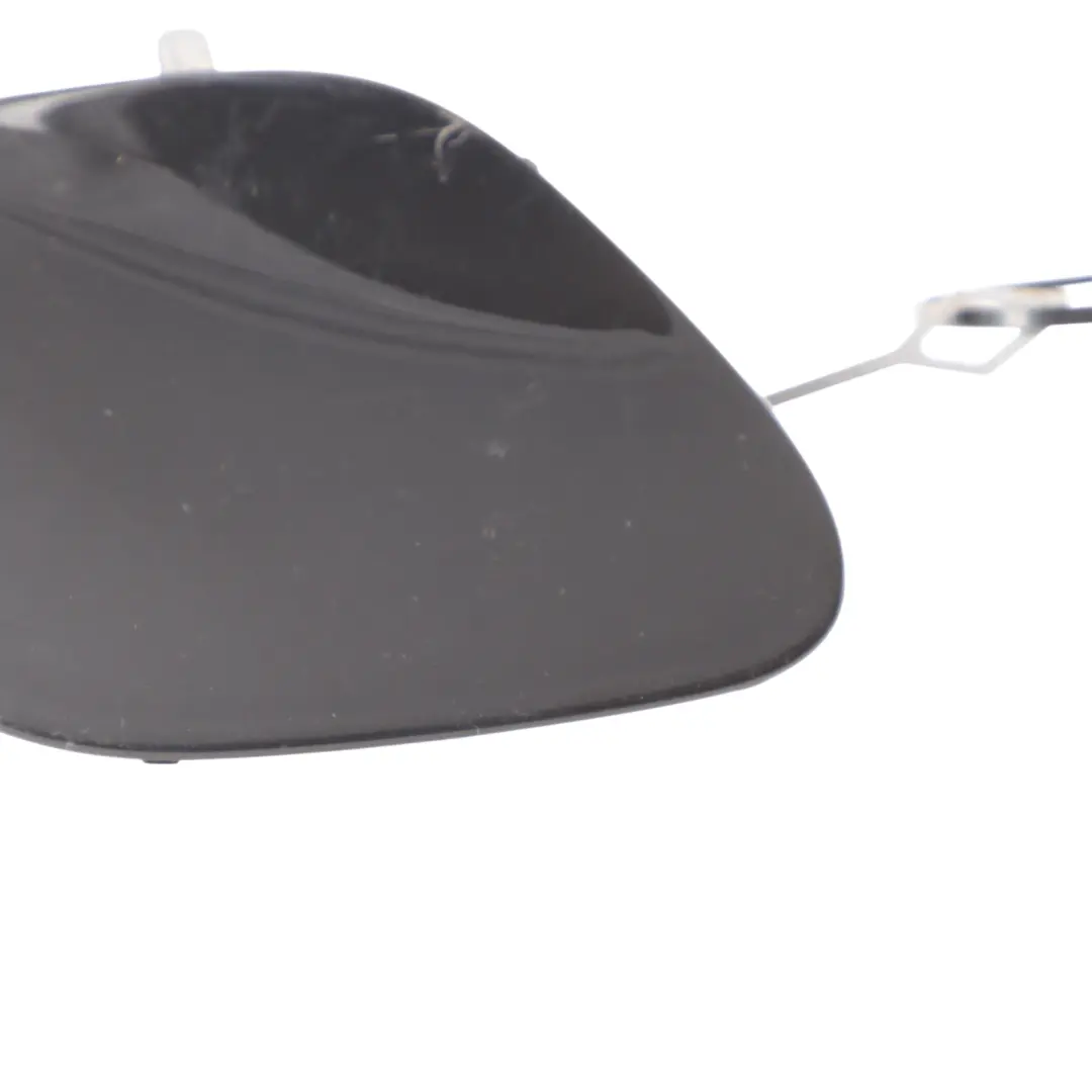 Mercedes C205 Front Bumper Towing Eye Trim Cover Obsidian Black-197 - SKU A2058856402-OB - Part number A2058856402