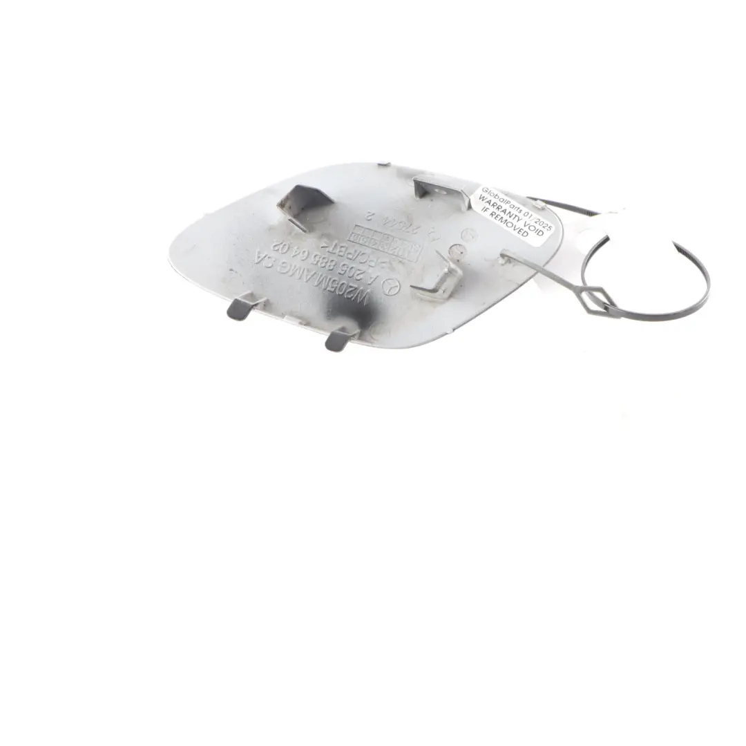 Front Bumper Towing Eye Trim Cover Obsidian Black-197 to Mercedes C205 with Part number A2058856402 Mercedes C205 Front Bumper Towing Eye Trim Cover Obsidian Black-197 - SKU A2058856402-OB - Part number A2058856402