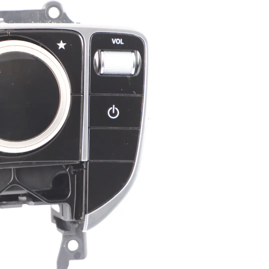 Console Switch Panel Sat Navigation Knob Controller to Mercedes W205 with Part number A2059005915 Mercedes W205 Console Switch Panel Sat Navigation Knob Controller - SKU A2059005915-7 - Part number A2059005915