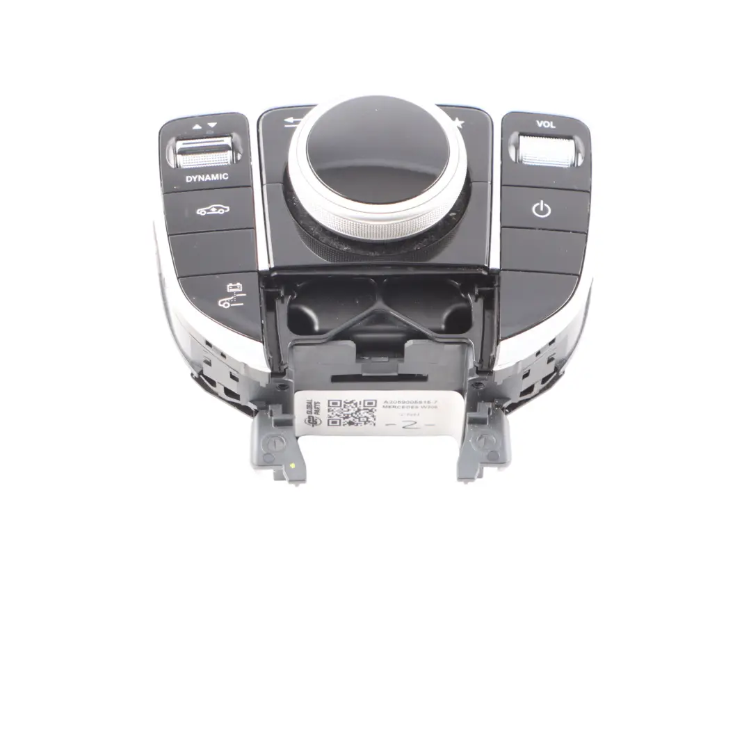 Mercedes W205 Console Switch Panel Sat Navigation Knob Controller - SKU A2059005915-7 - Part number A2059005915
