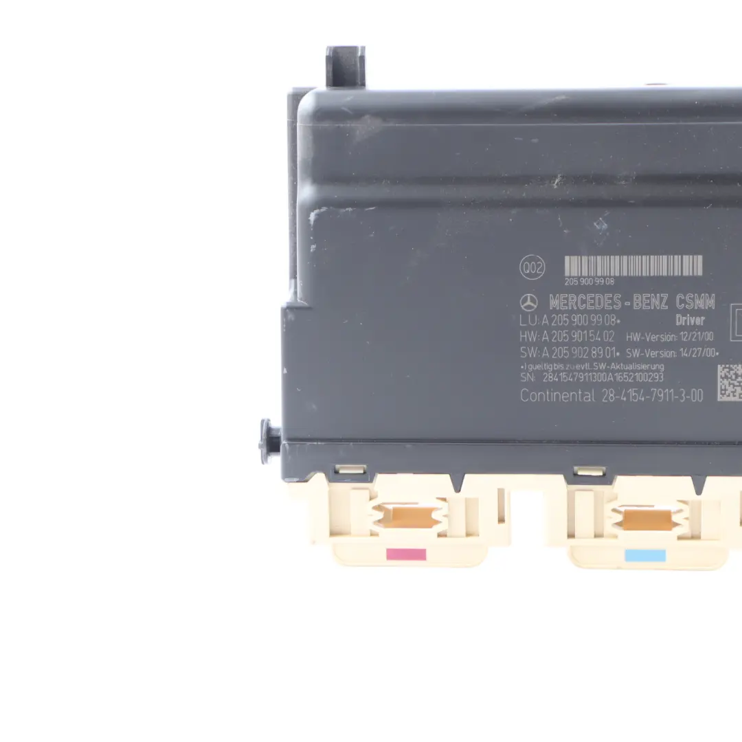 W253 Front Seat Memory Package Module Passenger Side to Mercedes W205 with Part number A2059009908 Mercedes W205 W253 Front Seat Memory Package Module Passenger Side - SKU A2059009908 - Part number A2059009908