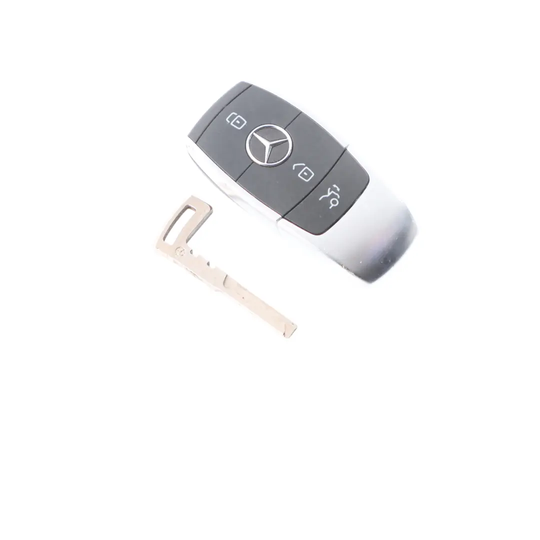 Remote Key Mercedes C GLC EQC W205 X253 N293 Radio Alarm Fob Button to with Part number A2059053809 Remote Key Mercedes C GLC EQC W205 X253 N293 Radio Alarm Fob Button - SKU A2059053809-1 - Part number A2059053809