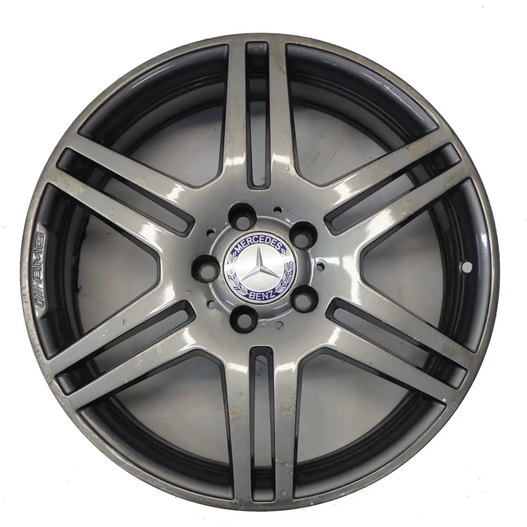 Front Grey Alloy Wheel Rim 18" 8J ET:45 Mercedes C207 A207 AMG - SKU A2074011302-8 - Part number A2074011302