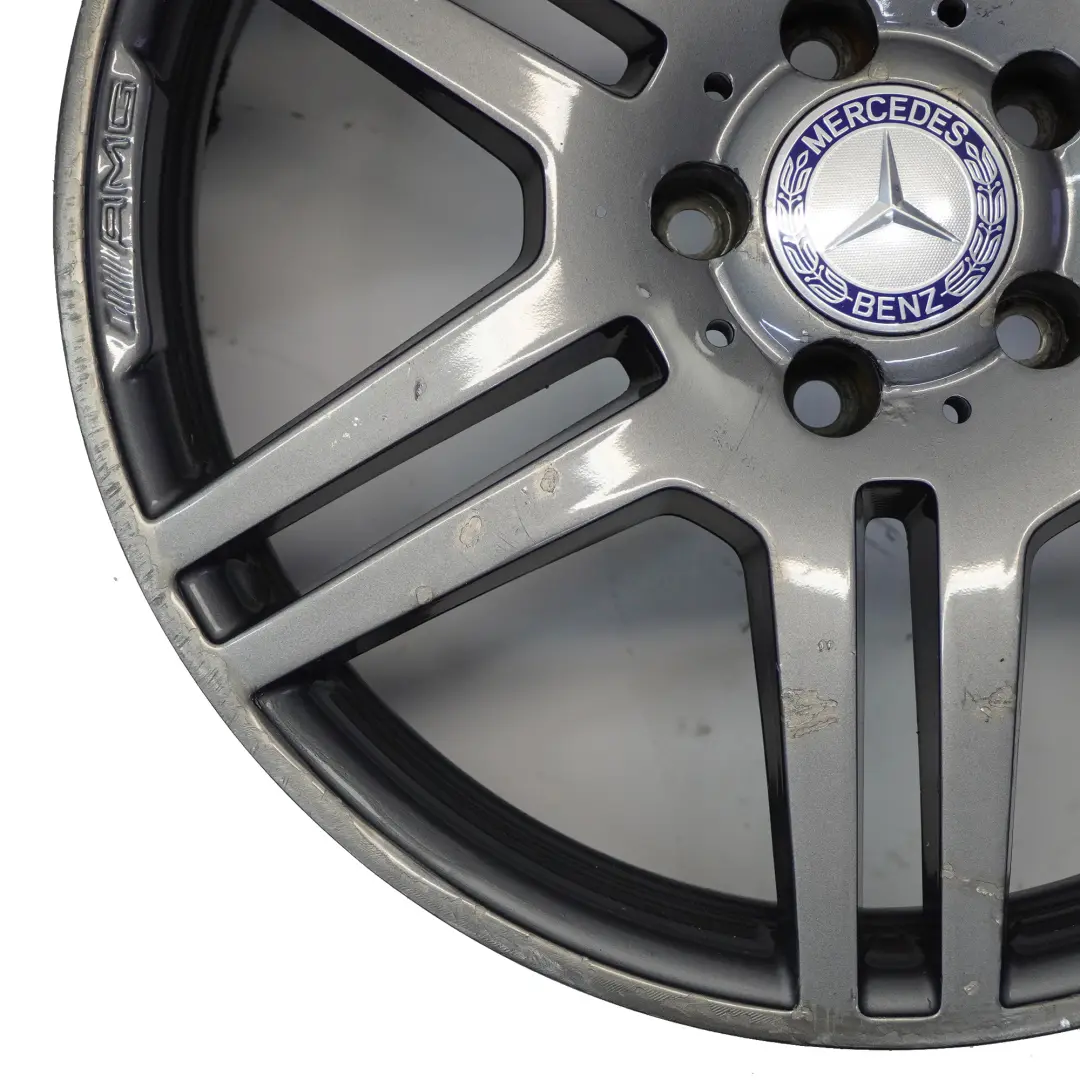 Front Grey Alloy Wheel Rim 18" 8J ET:45 Mercedes C207 A207 AMG - SKU A2074011302-8 - Part number A2074011302