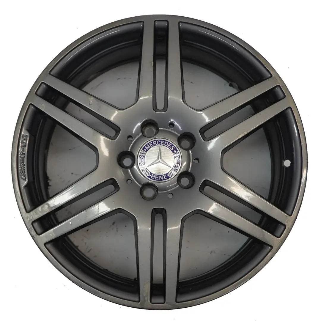 Mercedes C207 A207 AMG Rear Grey Alloy Wheel Rim 18" 8.5J ET:49 - SKU A2074011402-4 - Part number A2074011402
