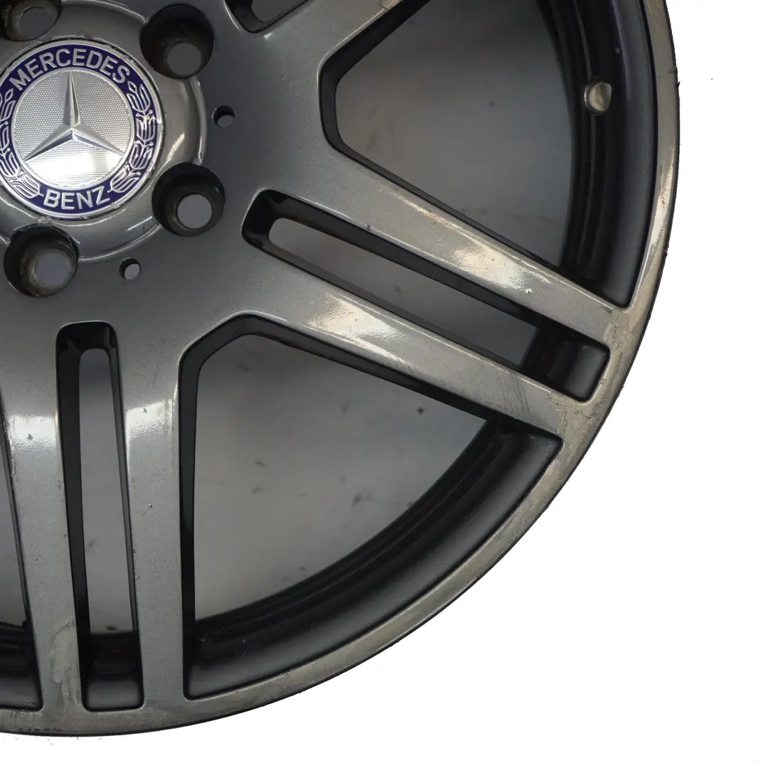 Mercedes C207 A207 AMG Rear Grey Alloy Wheel Rim 18" 8.5J ET:49 - SKU A2074011402-4 - Part number A2074011402