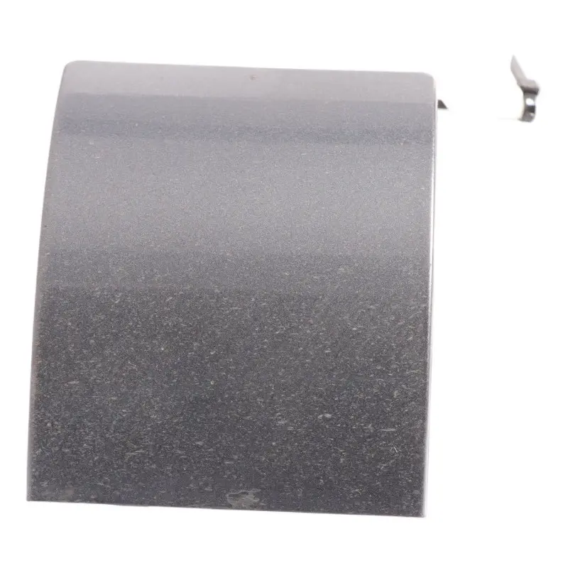 Mercedes C207 Front Bumper Tow Eye Cover Left N/S Tenorite Grey 755 - SKU A2076980930-TNG - Part number A2076980930